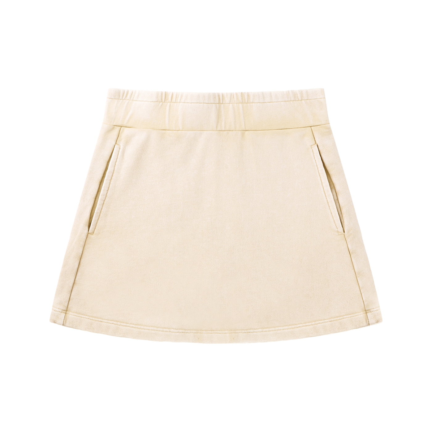 Women's Mineral Wash Mini Skirt – Vintage High Waist Casual Streetwear Skirt