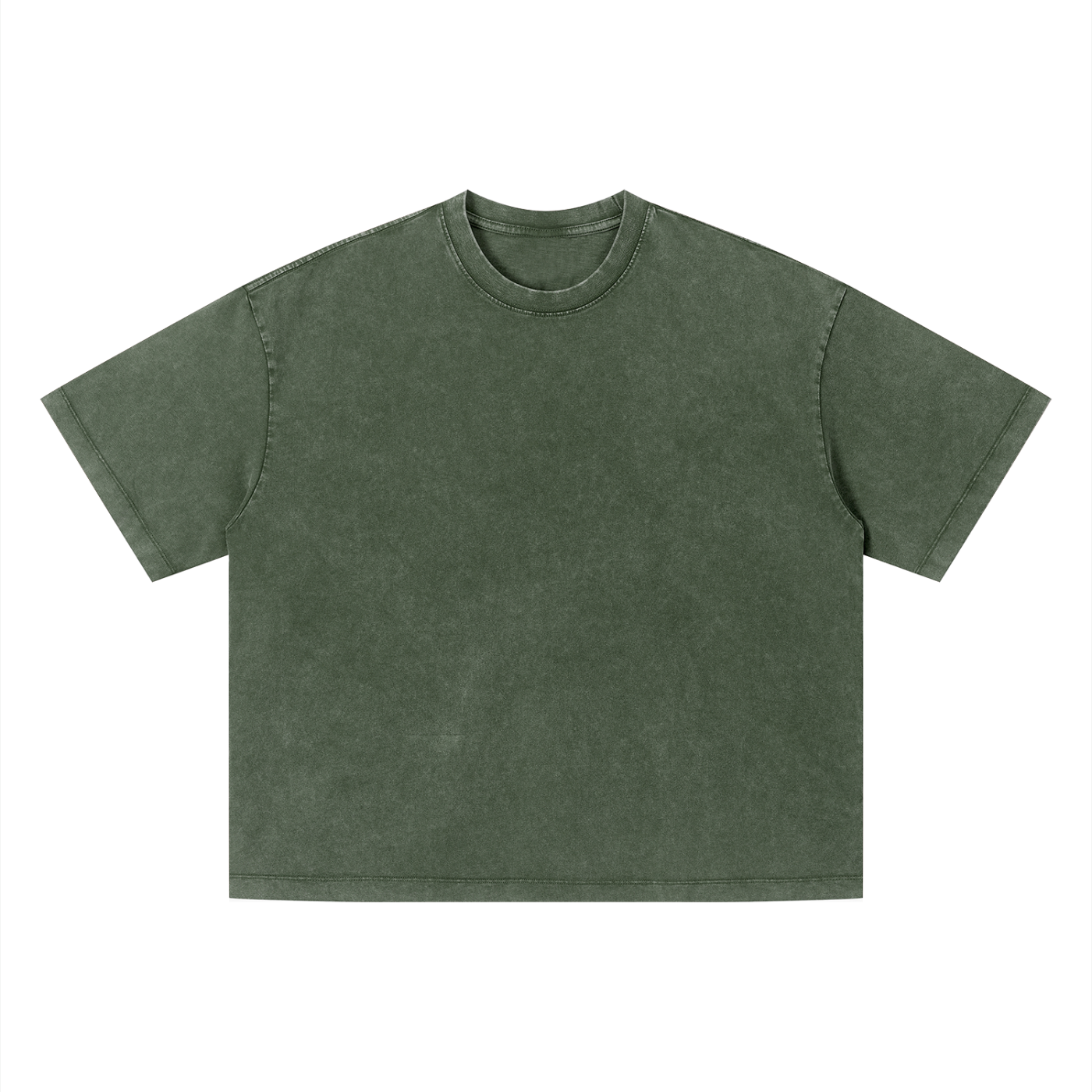 Unisex Vintage Wash Boxy T-Shirt – Oversized Heavyweight Faded Streetwear Tee