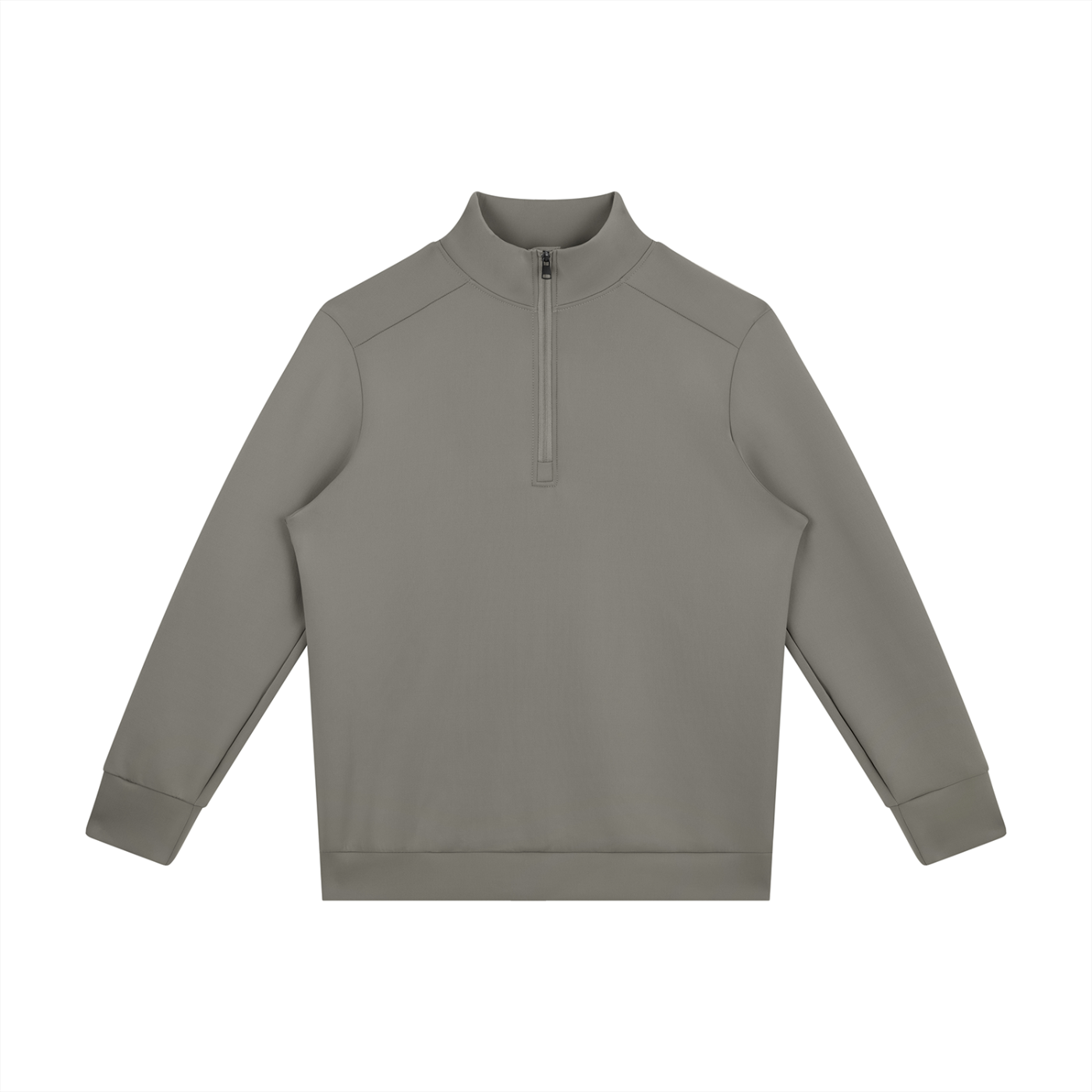 Men's Quarter Zip Sweatshirt – Premium Mock Neck Pullover