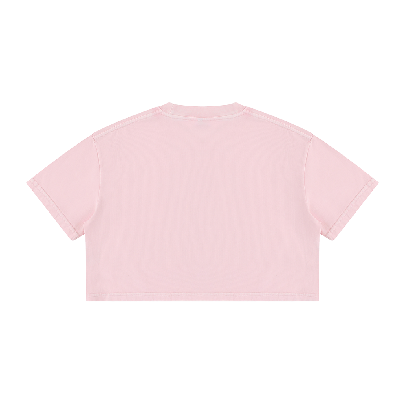 Women's Mineral Wash Cotton Crop T-Shirt – Vintage Oversized Cropped Streetwear Tee
