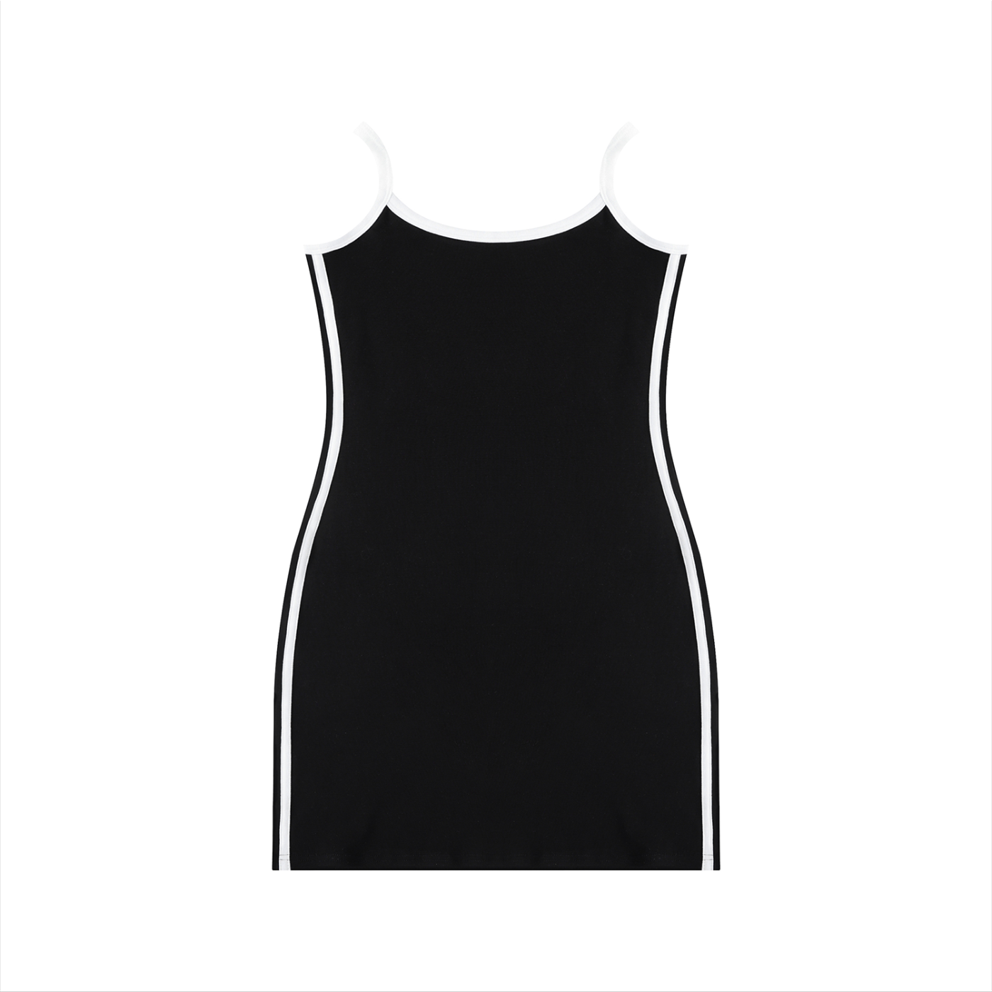 Women's Color Block Mini Dress – Slim Fit Casual Summer Dress