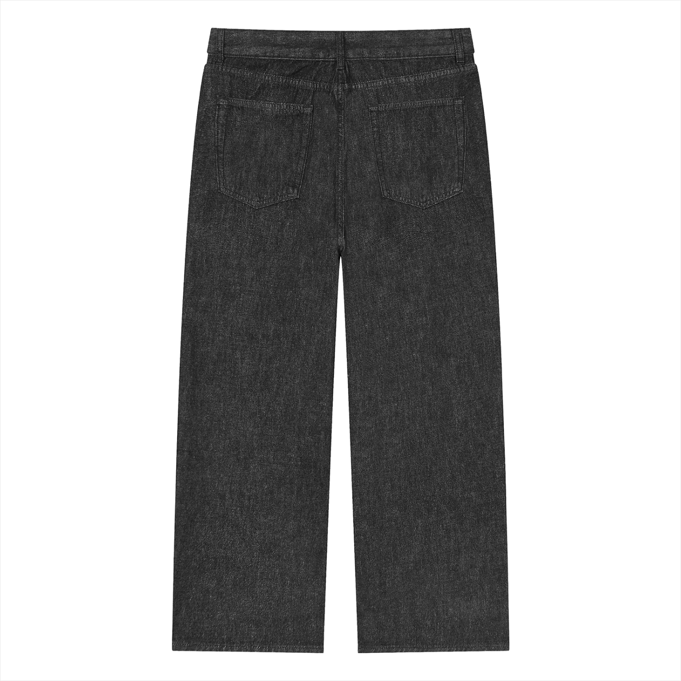 Unisex Vintage Wash Straight Leg Jeans – Relaxed Fit Baggy Denim Streetwear Pants