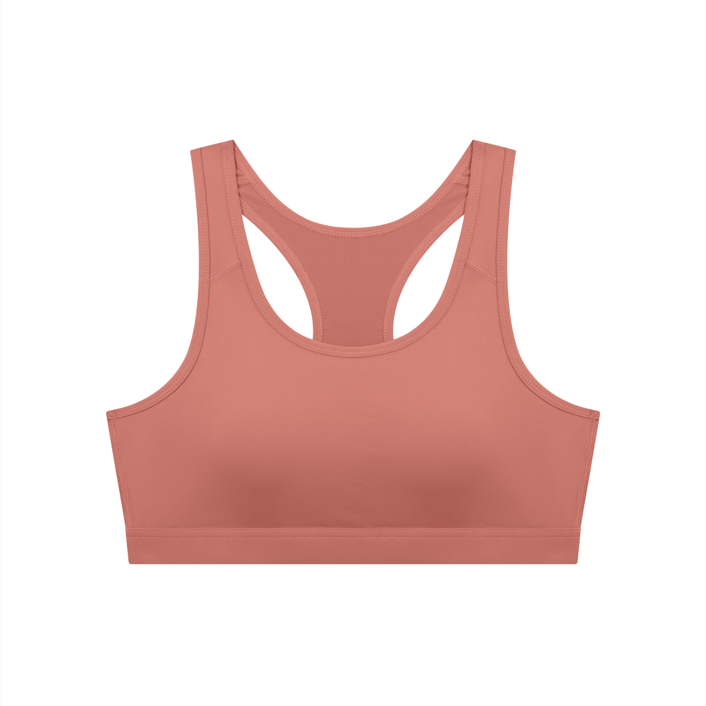 Women's Cropped Sports Bra – Medium Support Activewear Crop Top