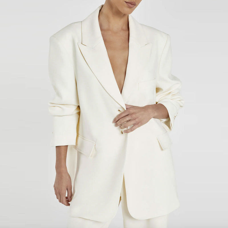 Workwear Women's Dress Solid Color High-grade Suit