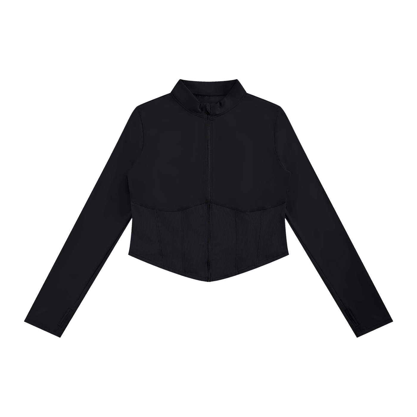 Women's Slim Fit Full-Zip Performance Jacket – Activewear Yoga Jacket