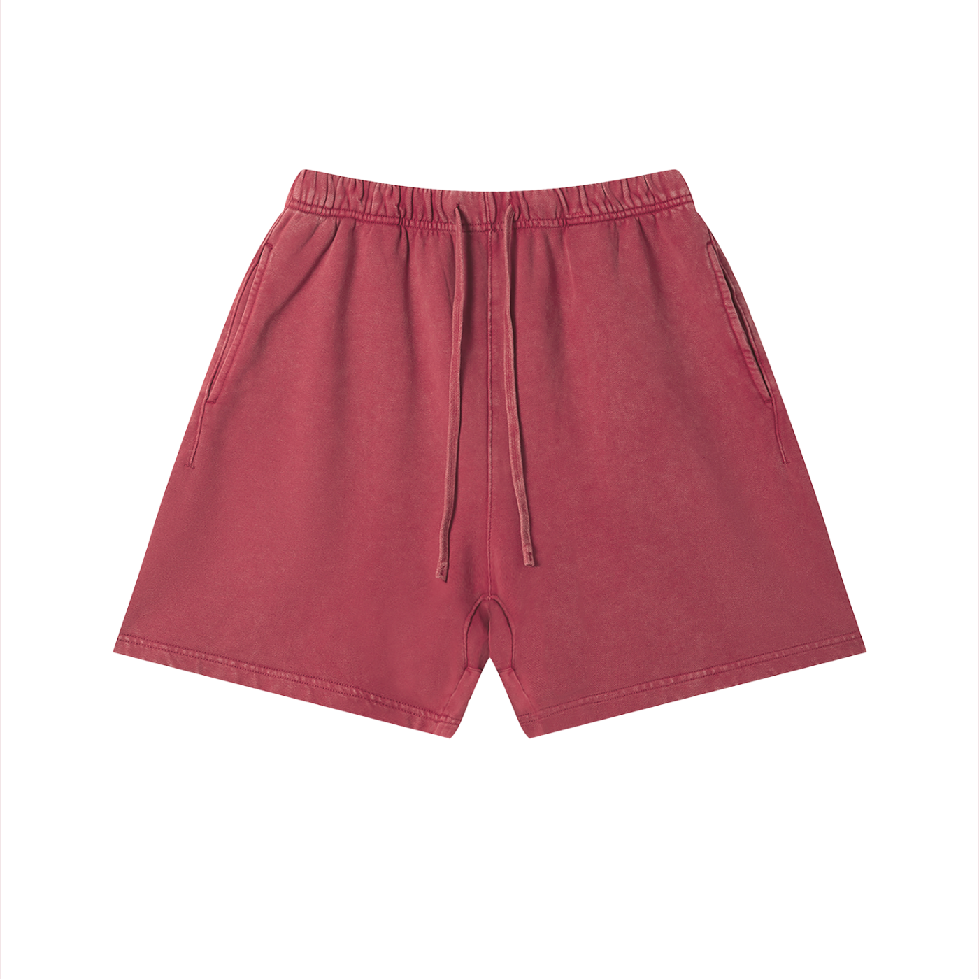 Unisex Vintage Wash Cotton Shorts – Relaxed Fit Streetwear Shorts