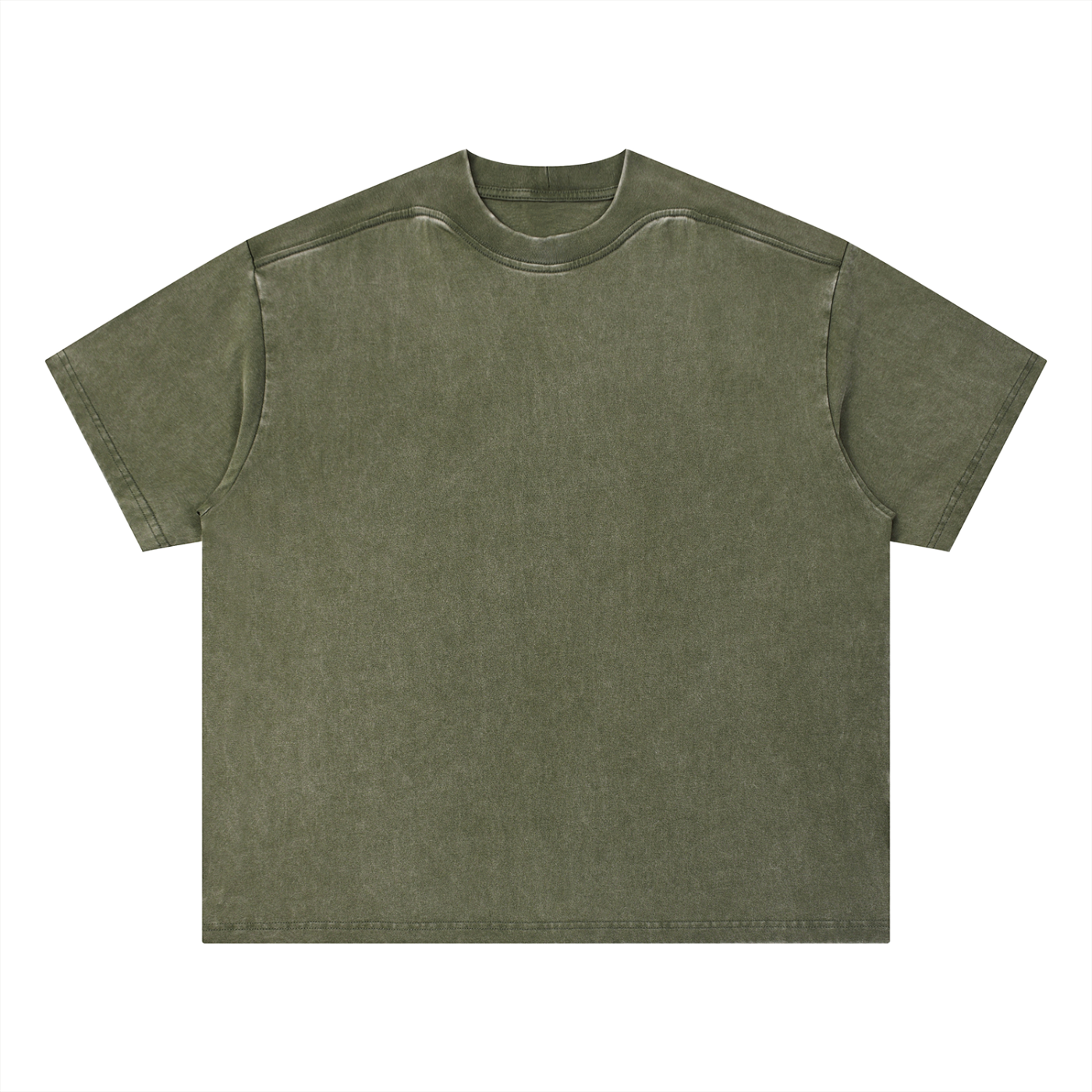 Unisex Vintage Wash Boxy T-Shirt – Oversized Premium Streetwear Tee
