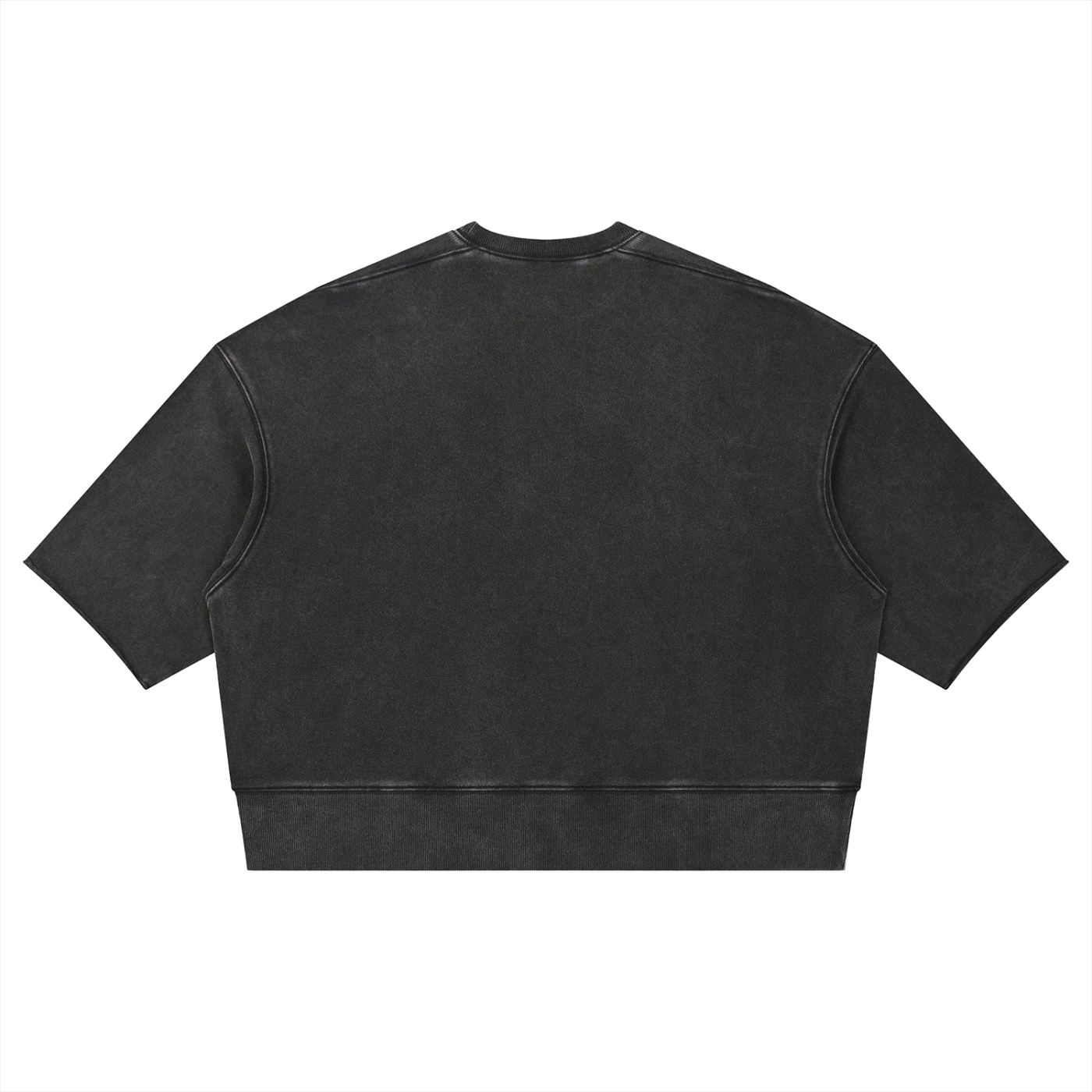 Unisex Mineral Wash Boxy Raw Edge T-Shirt – Premium Oversized Streetwear Tee