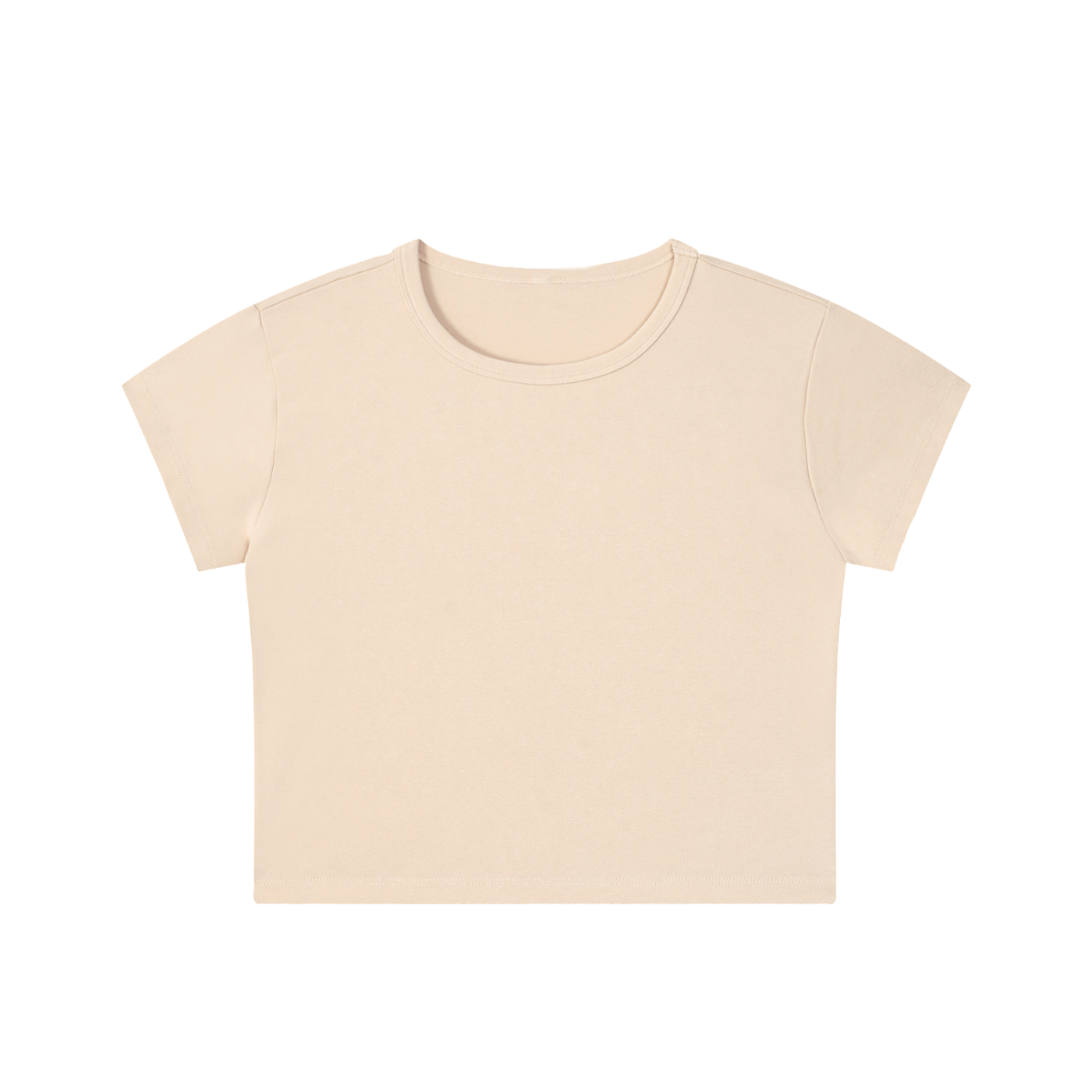 Women's Snow Washed Crop Top – Vintage Oversized Streetwear Tee