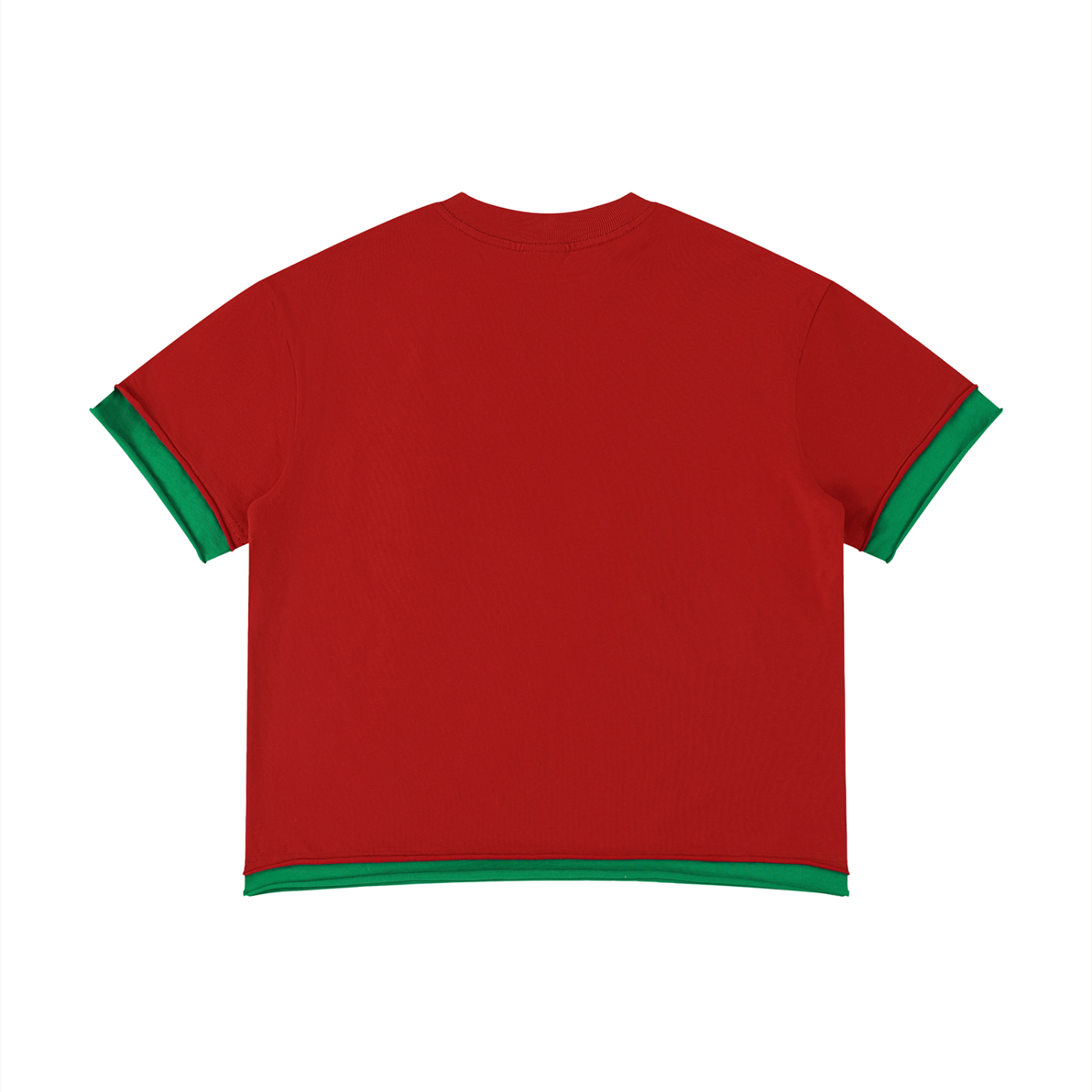Unisex Boxy Color Block T-Shirt – Oversized Premium Streetwear Tee