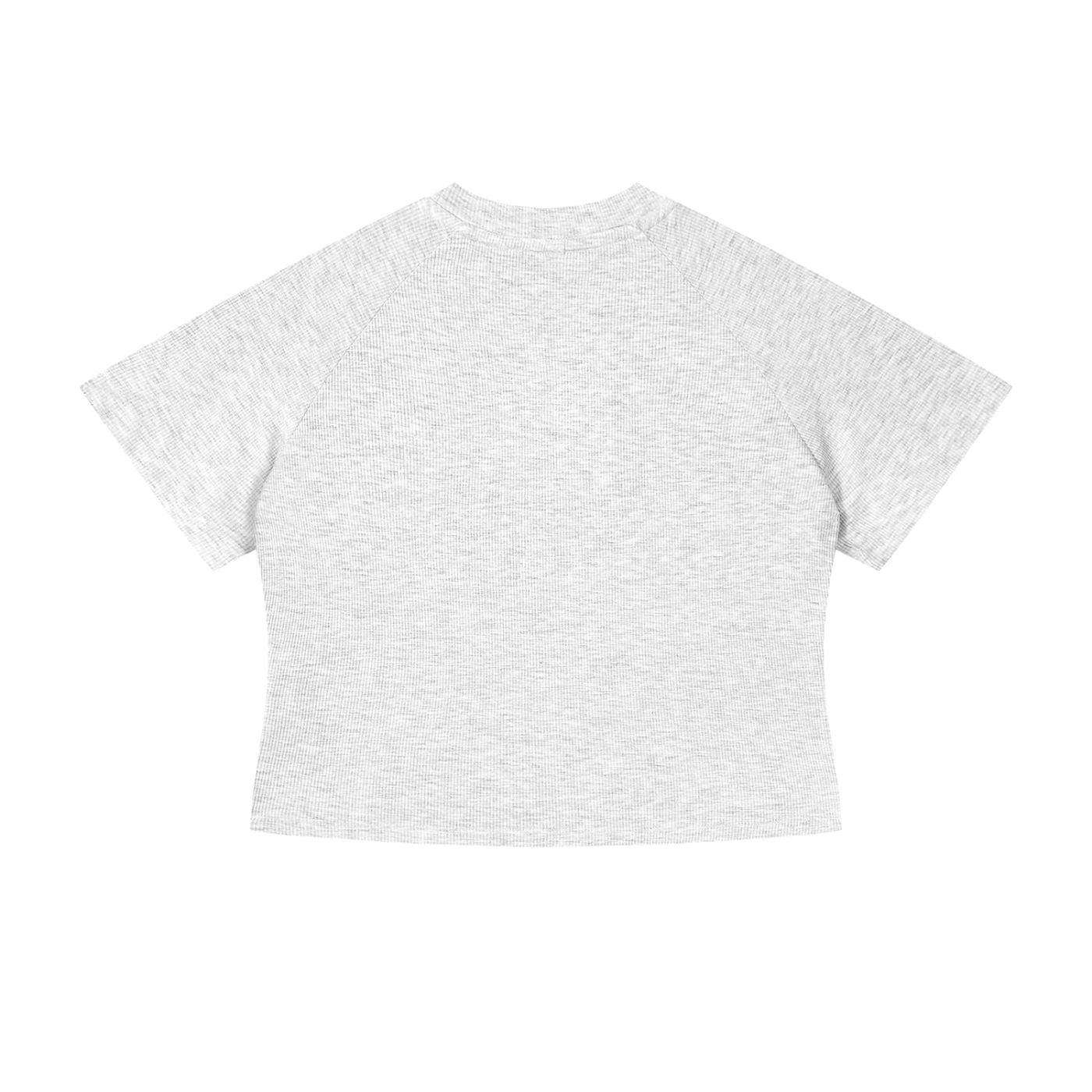 Women's Mineral Wash Crop T-Shirt – Slim Fit Vintage Streetwear Tee