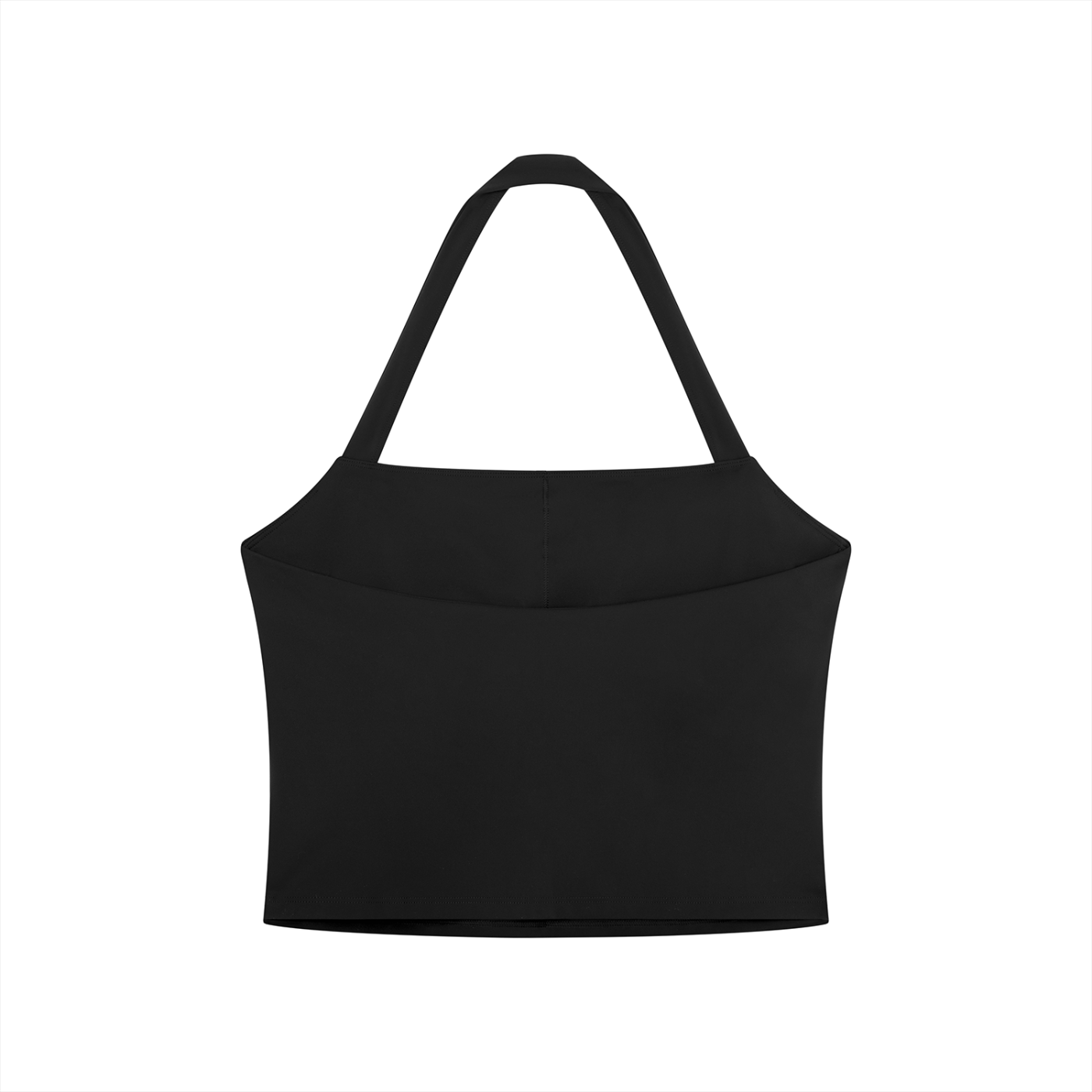 Women's Halter Crop Sports Bra – Medium Support Activewear Bra