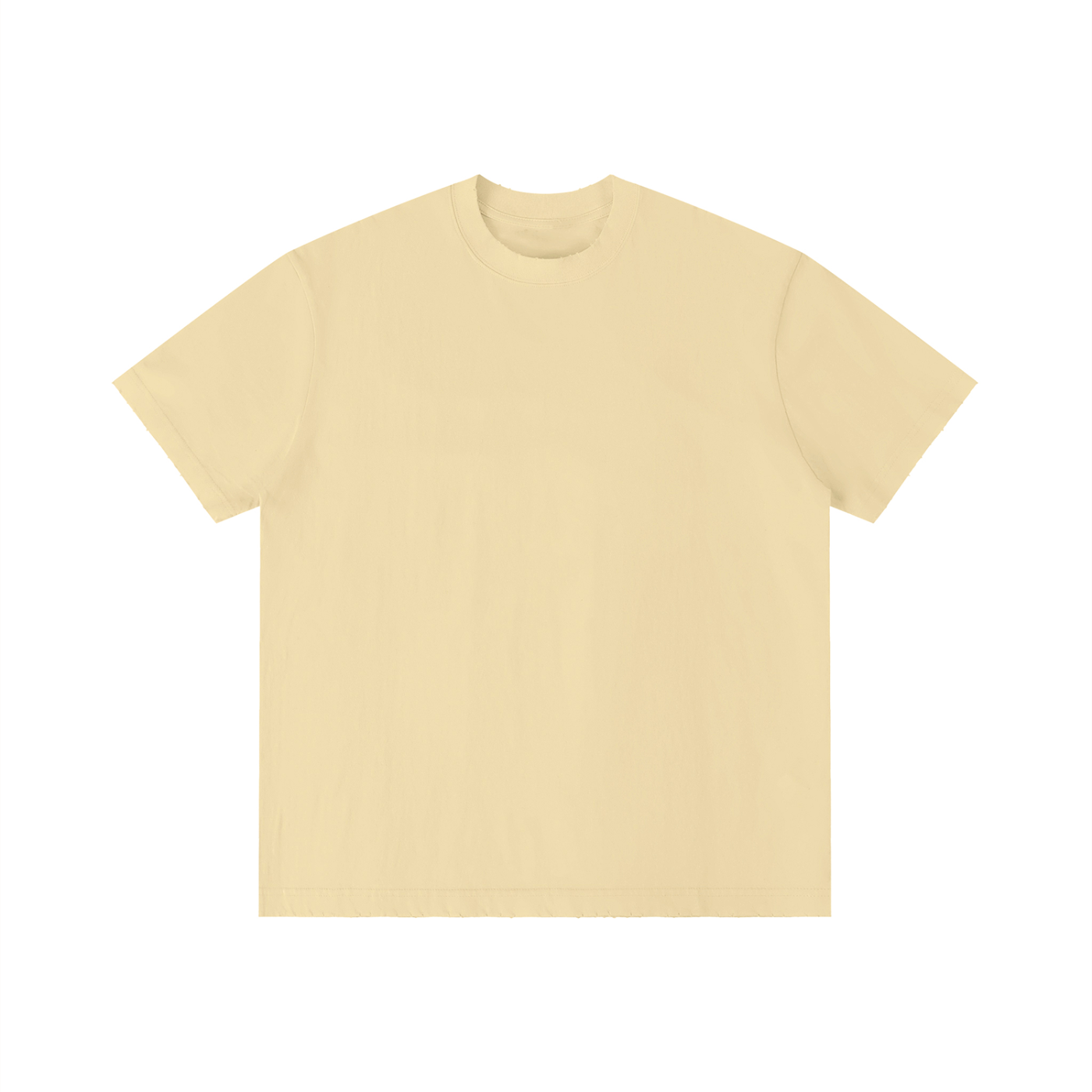 Unisex Vintage Wash Distressed T-Shirt – Oversized Premium Streetwear Tee