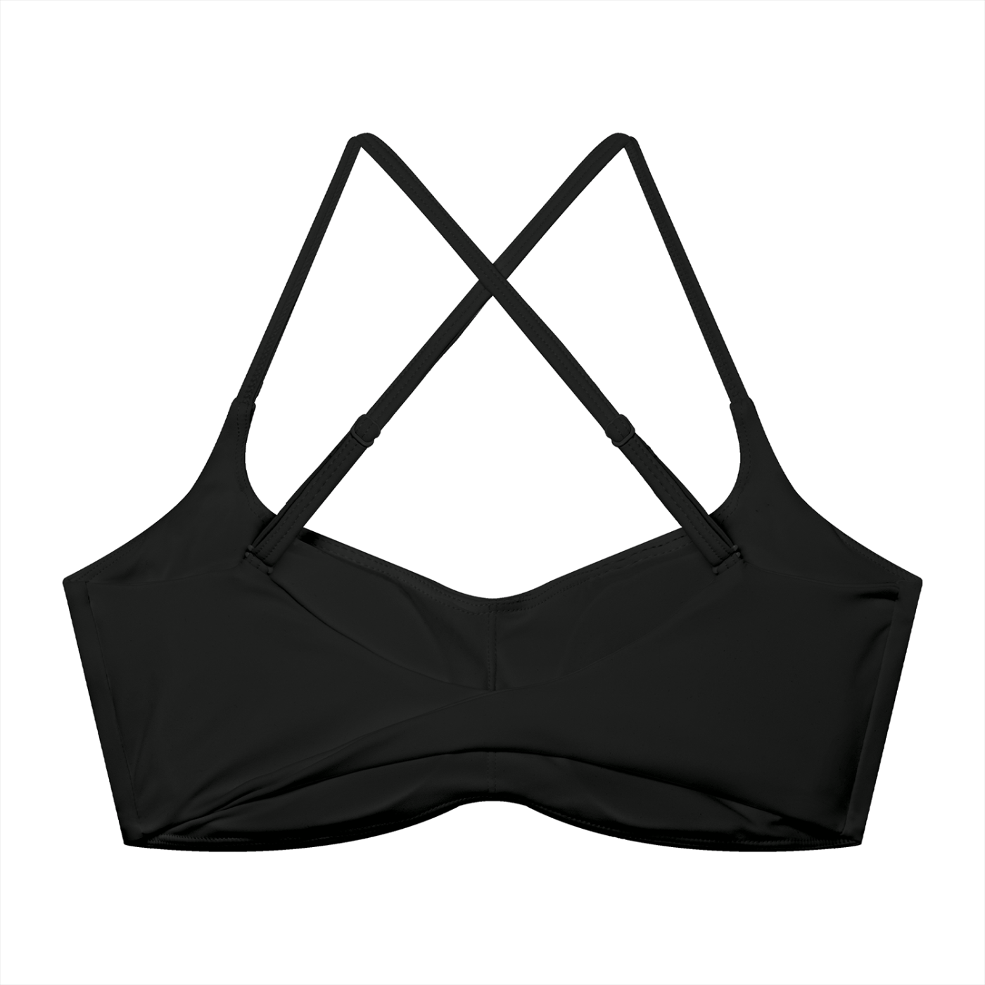 Women's Cropped Sports Bra – High Support Seamless Workout & Yoga Bra