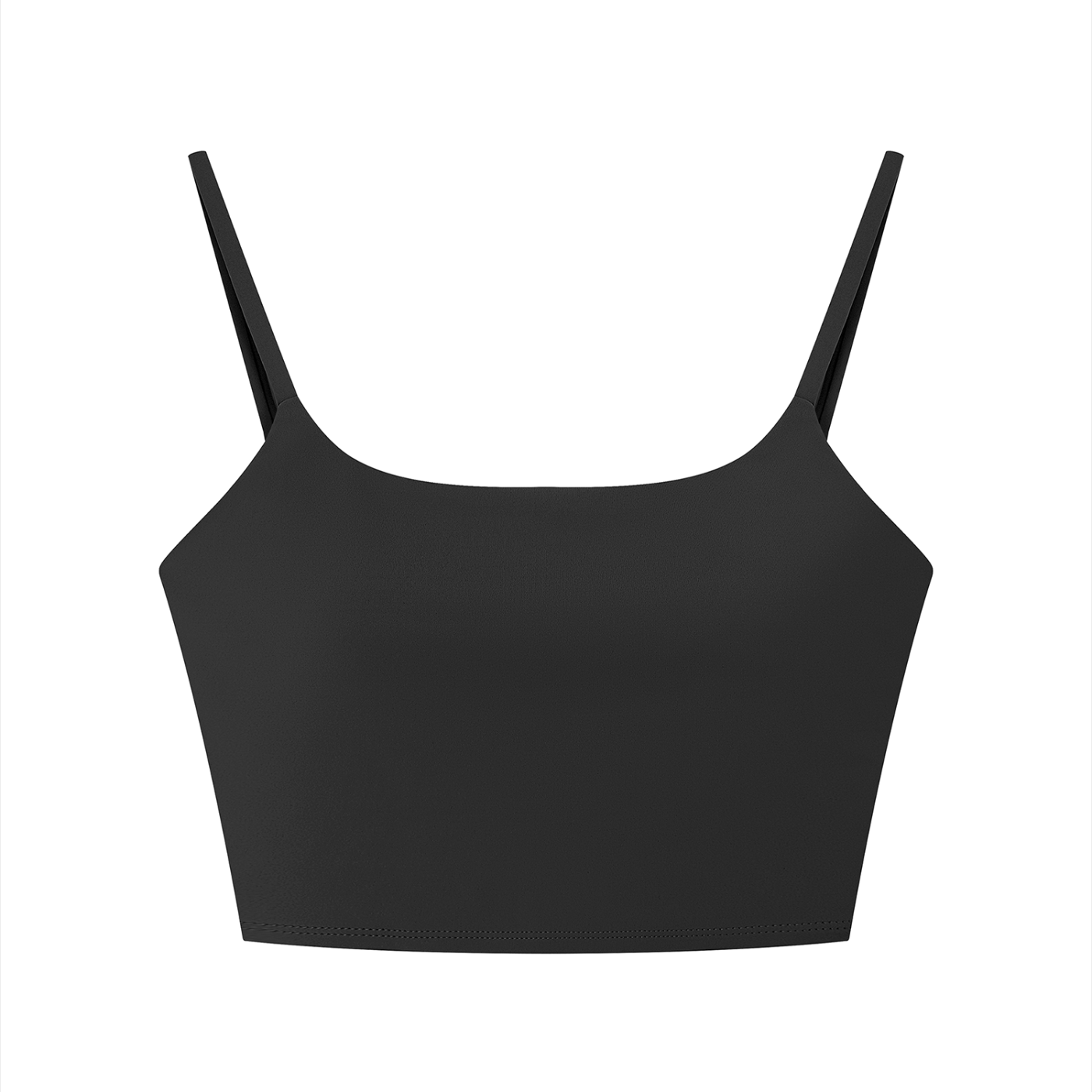 Women's Solid Color Sports Bra – Medium Support Activewear Bra