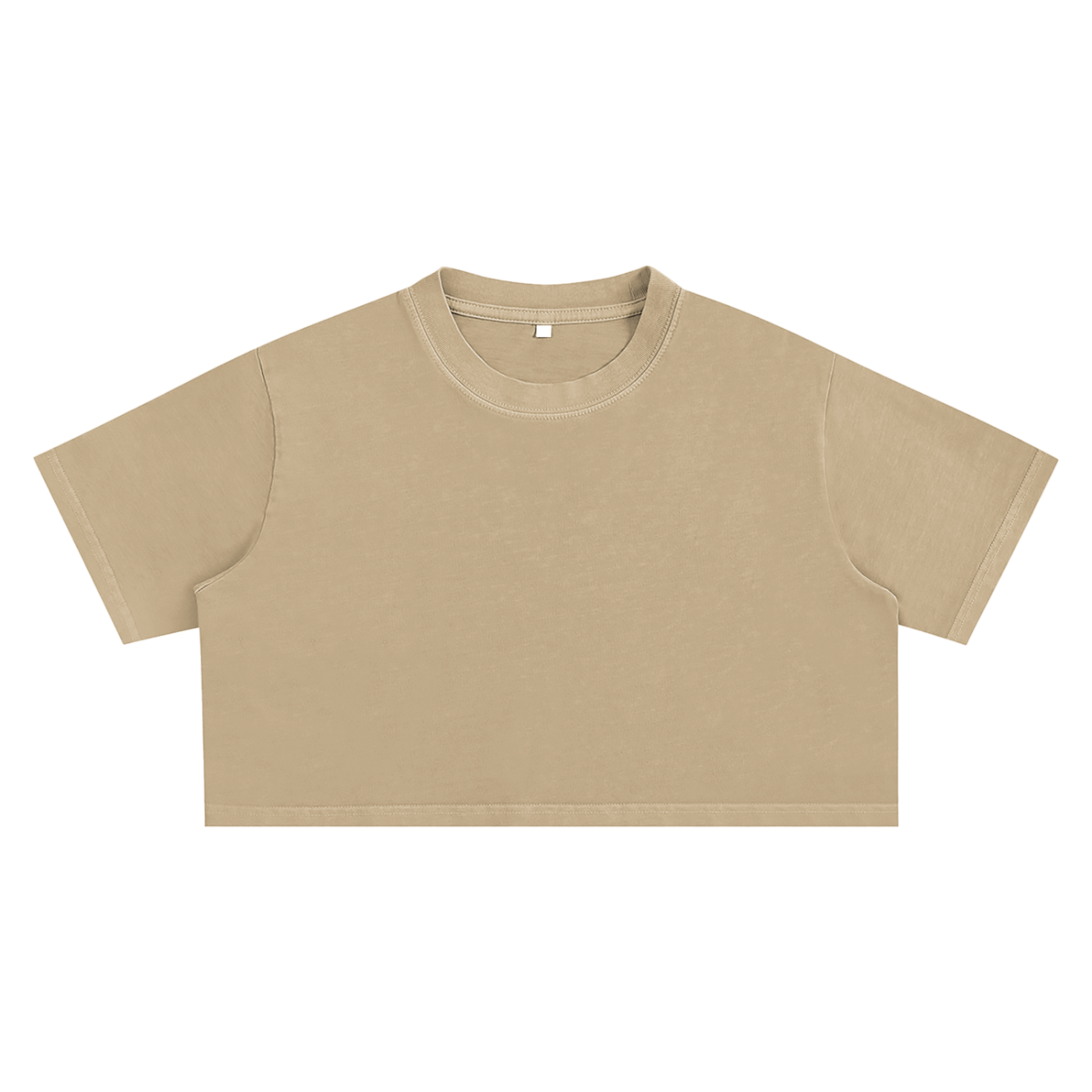 Snow Washed Crop Top