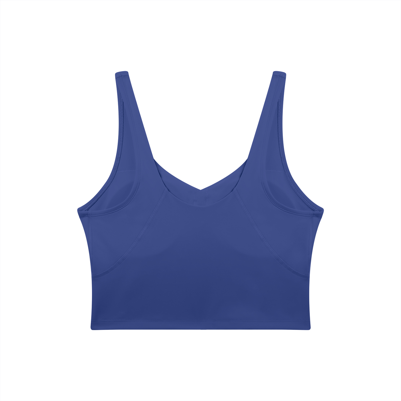 Women's V-Neck Yoga Sports Bra – Seamless Medium Support Workout & Activewear Bra