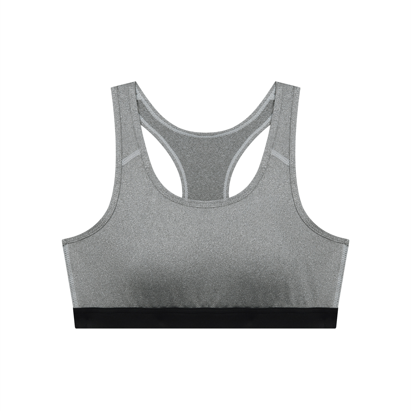 Women's Cropped Sports Bra – Medium Support Activewear Crop Top