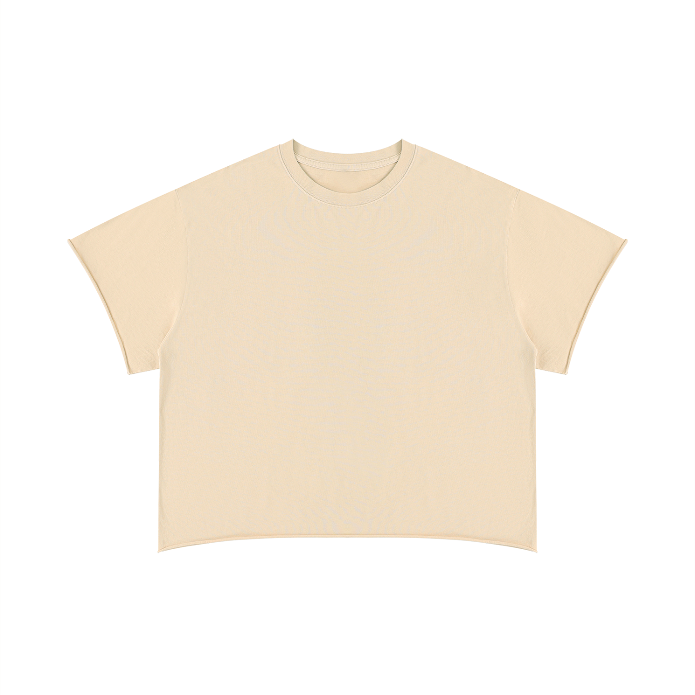 Unisex Boxy Raw Edge T-Shirt – Oversized Premium Cotton Streetwear Tee