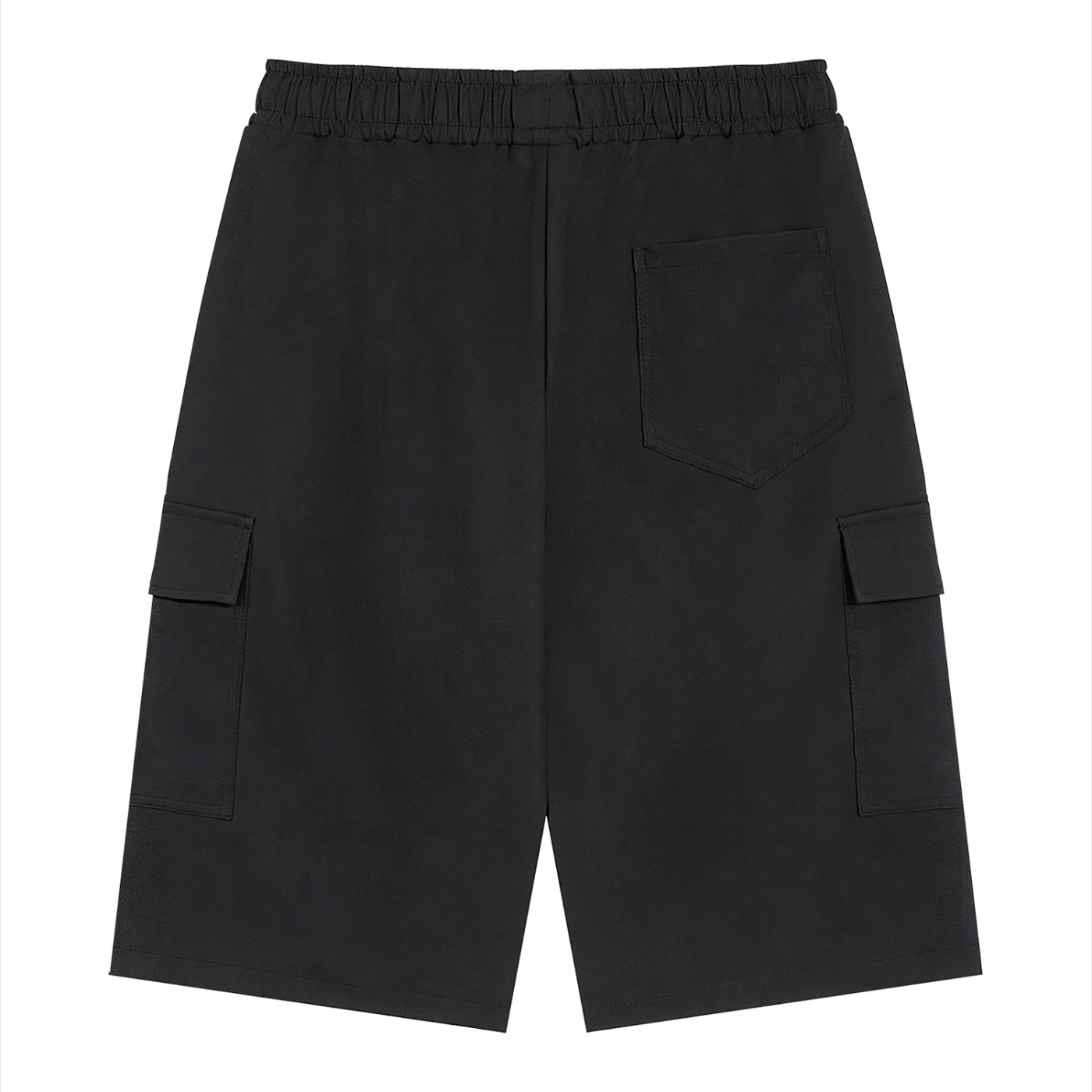 Unisex Drawstring Cargo Shorts – Relaxed Fit Utility Streetwear Shorts with Pockets