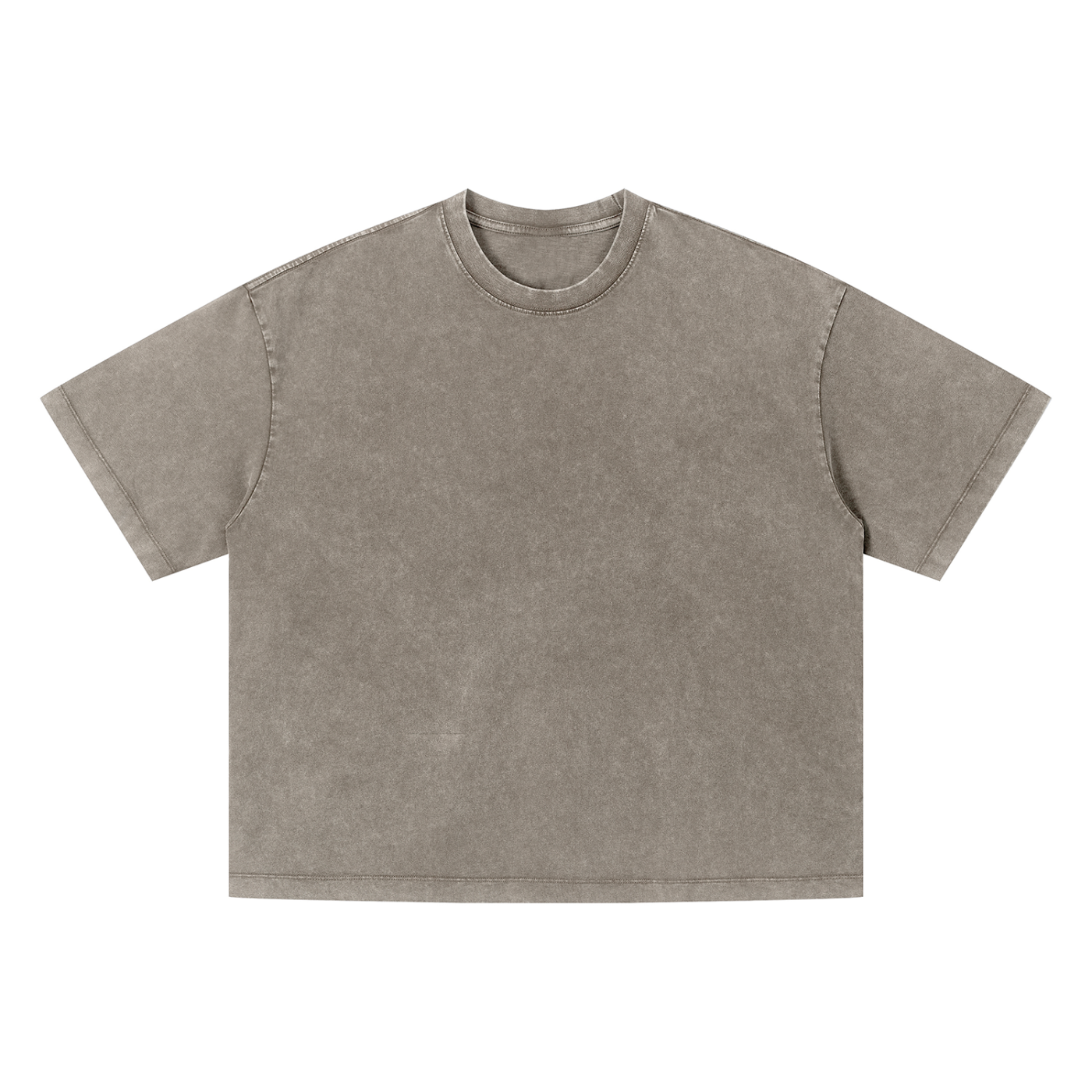Unisex Vintage Wash Boxy T-Shirt – Oversized Heavyweight Faded Streetwear Tee