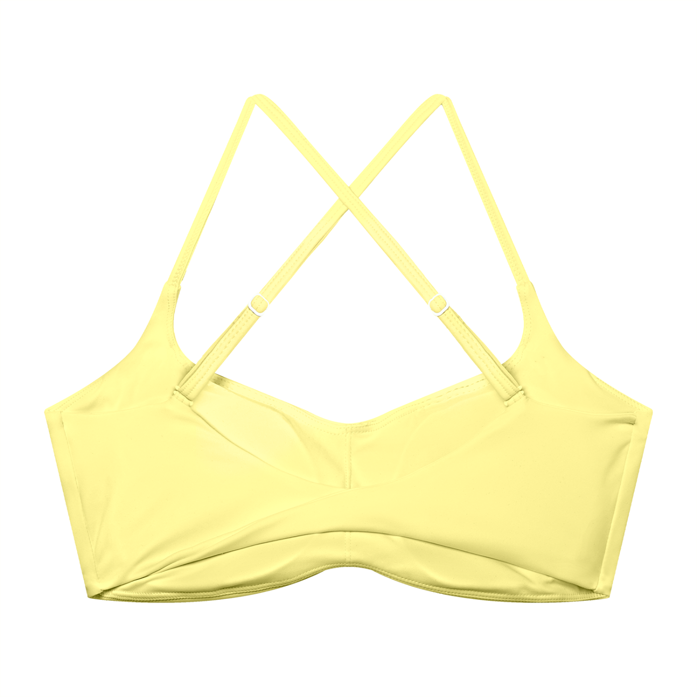 Women's Cropped Sports Bra – High Support Seamless Workout & Yoga Bra