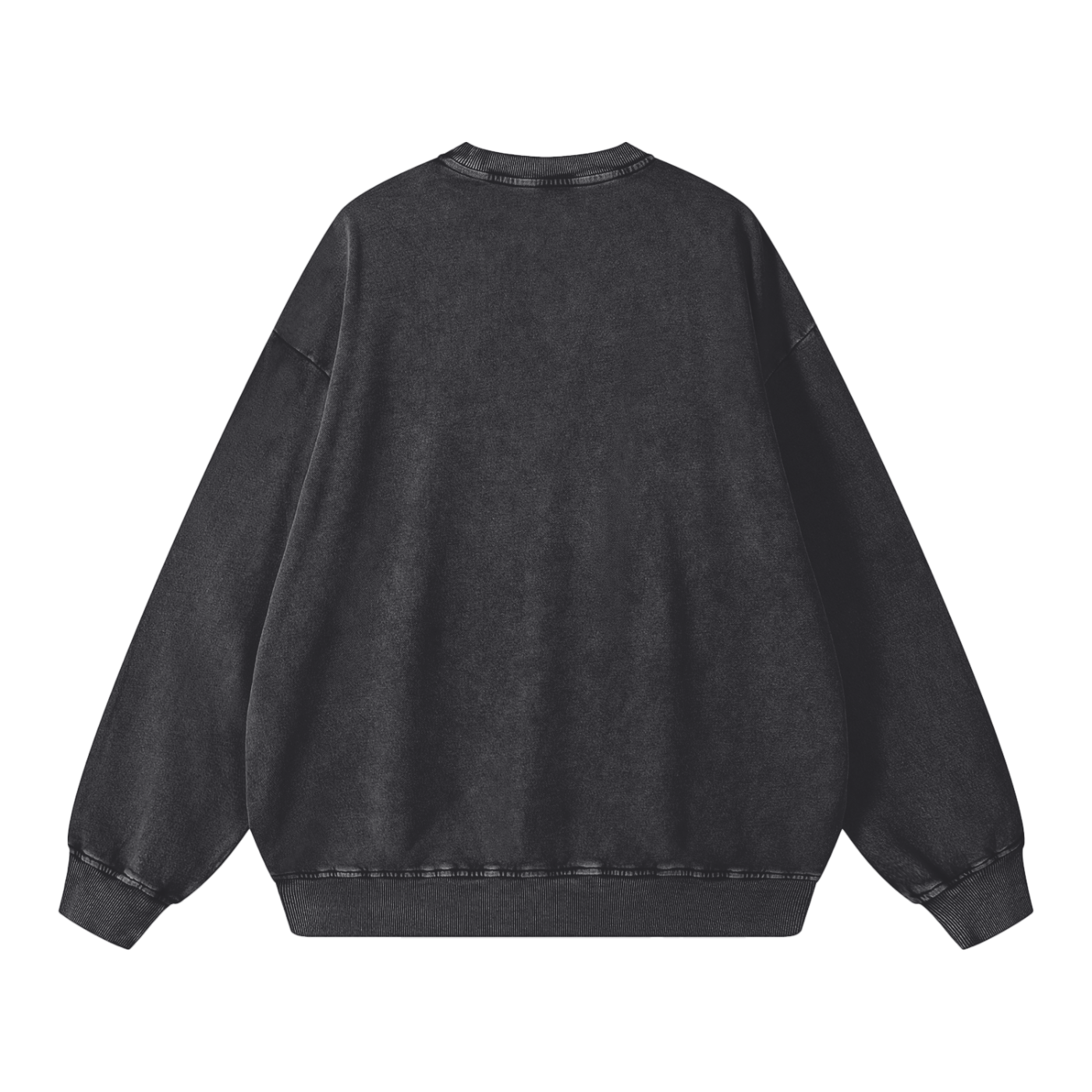Snow Washed Oversized Sweatshirt – Premium Unisex Heavyweight Streetwear Pullover
