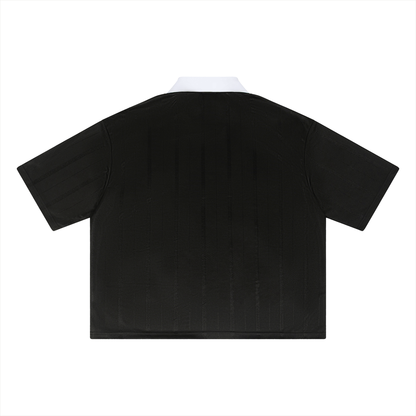Unisex Striped Boxy Soccer Jersey – Oversized Retro Football Streetwear Shirt