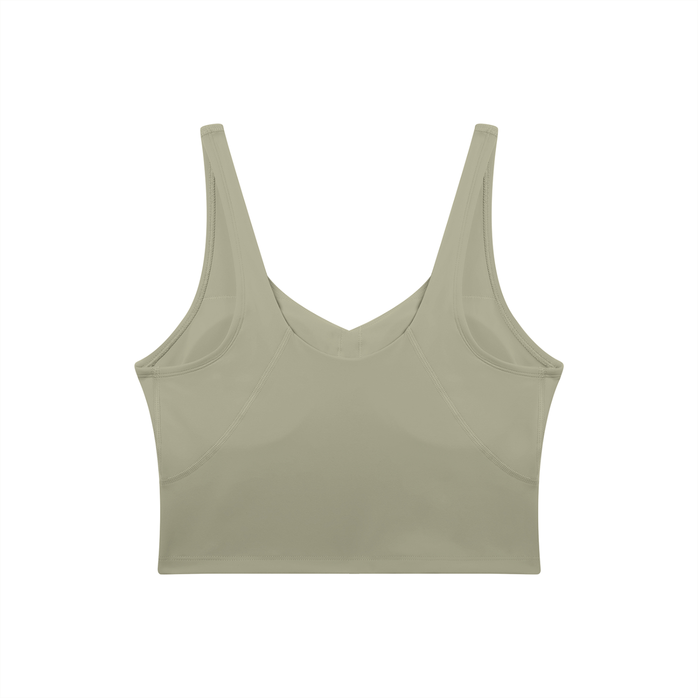 Women's V-Neck Yoga Sports Bra – Seamless Medium Support Workout & Activewear Bra