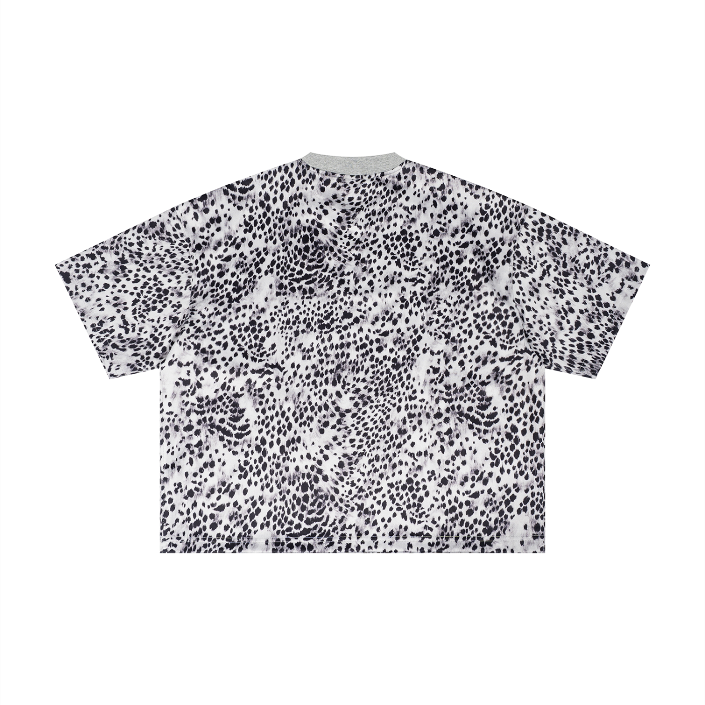 Unisex Leopard Print Boxy T-Shirt – Oversized Premium Streetwear Tee