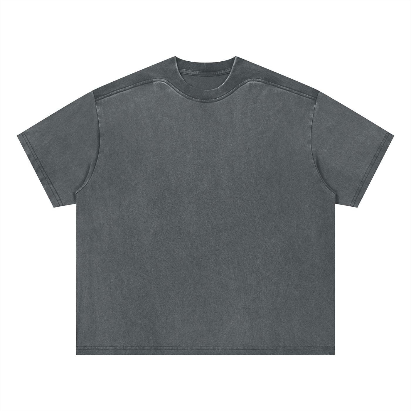 Unisex Vintage Wash Boxy T-Shirt – Oversized Premium Streetwear Tee