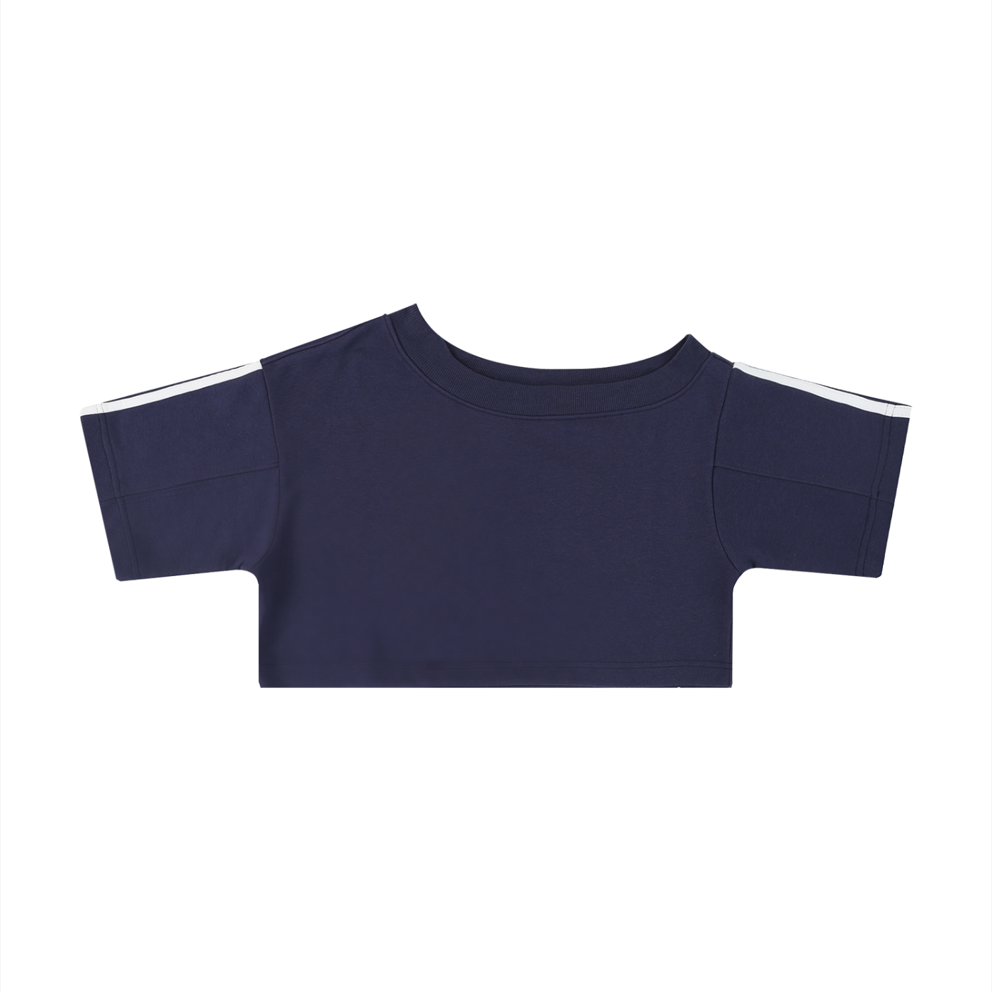 Women's Off-the-Shoulder Crop T-Shirt – Slim Fit Casual Fashion Top