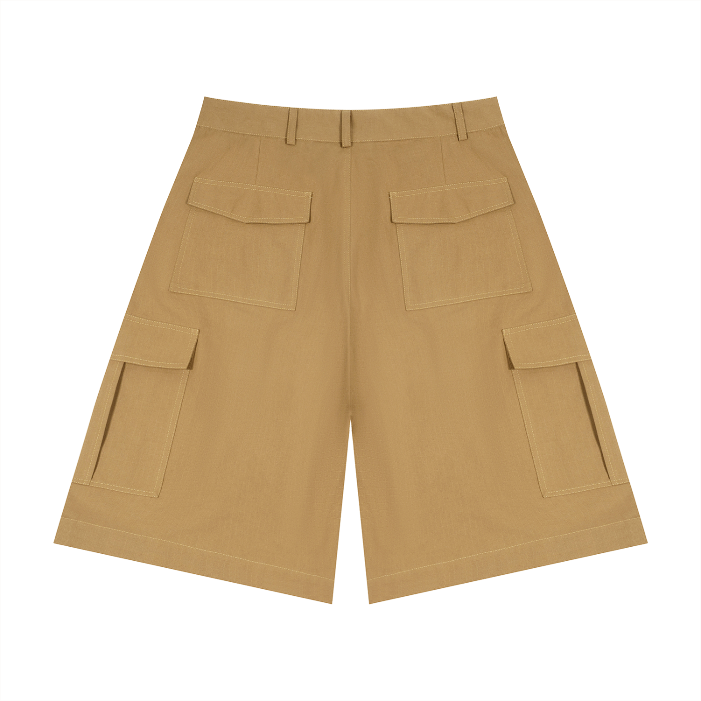 Unisex Woven Cargo Shorts – Relaxed Fit Utility Streetwear Shorts