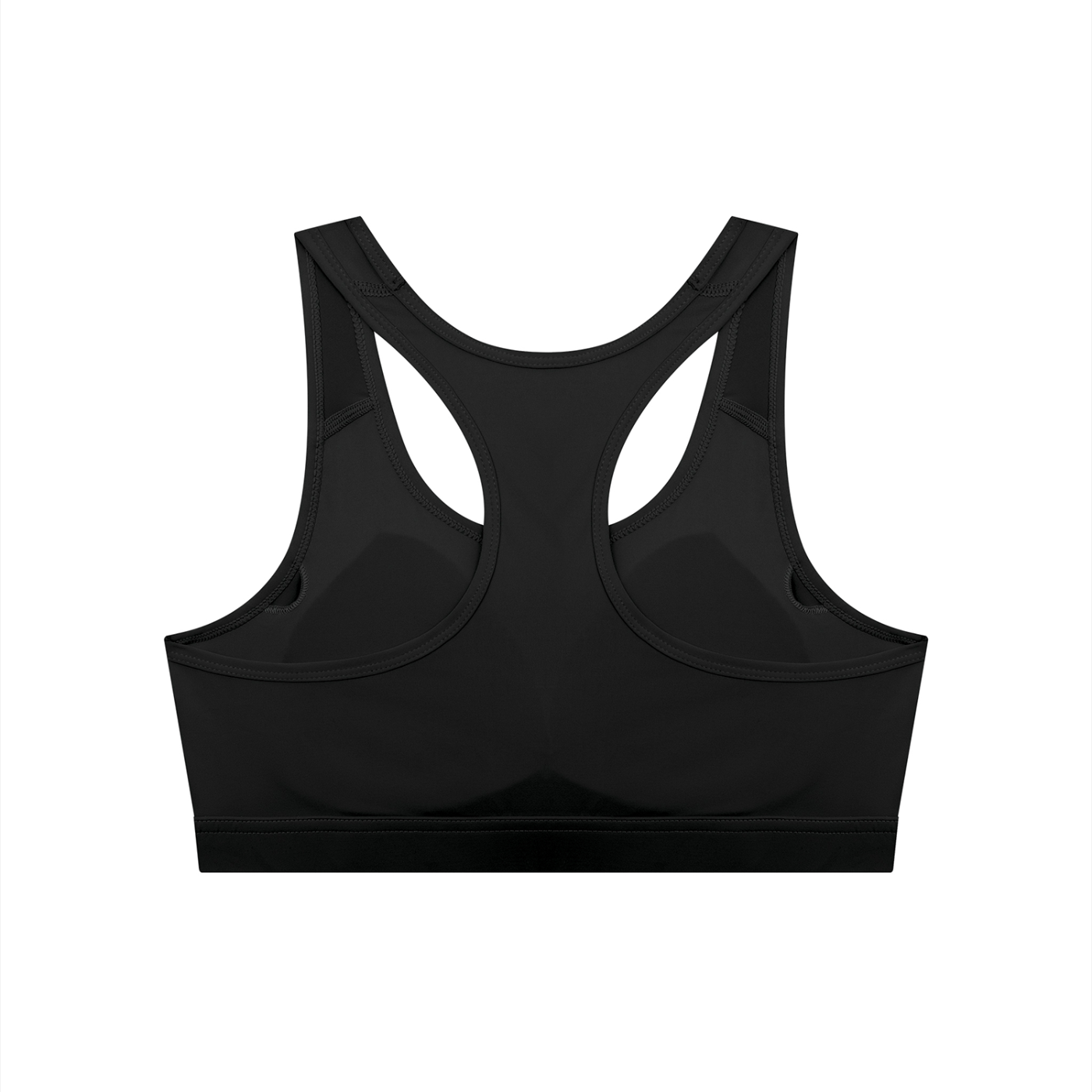 Women's Cropped Sports Bra – Medium Support Activewear Crop Top