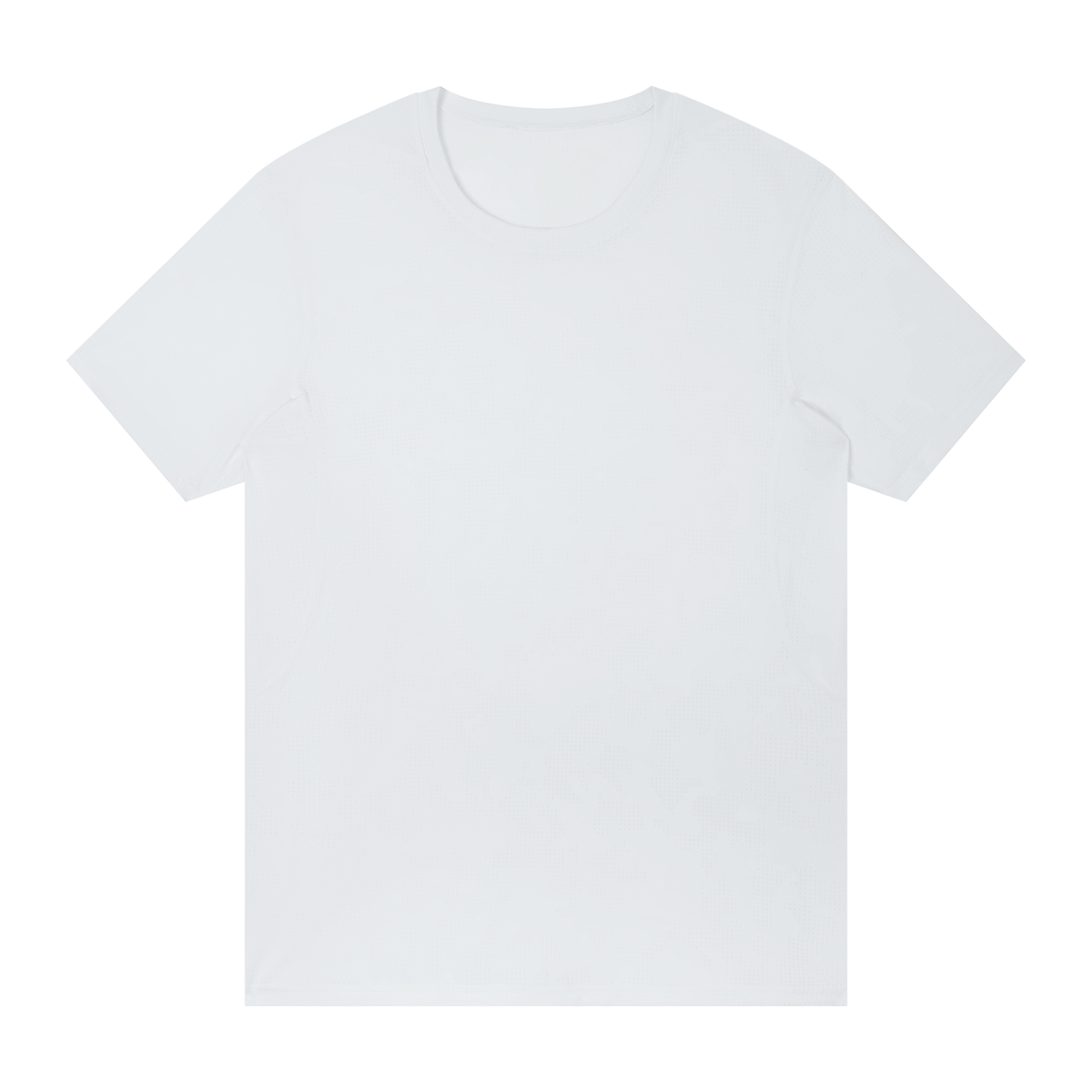 Men's Jacquard Slim Mesh T-Shirt – Breathable Performance Athletic Tee