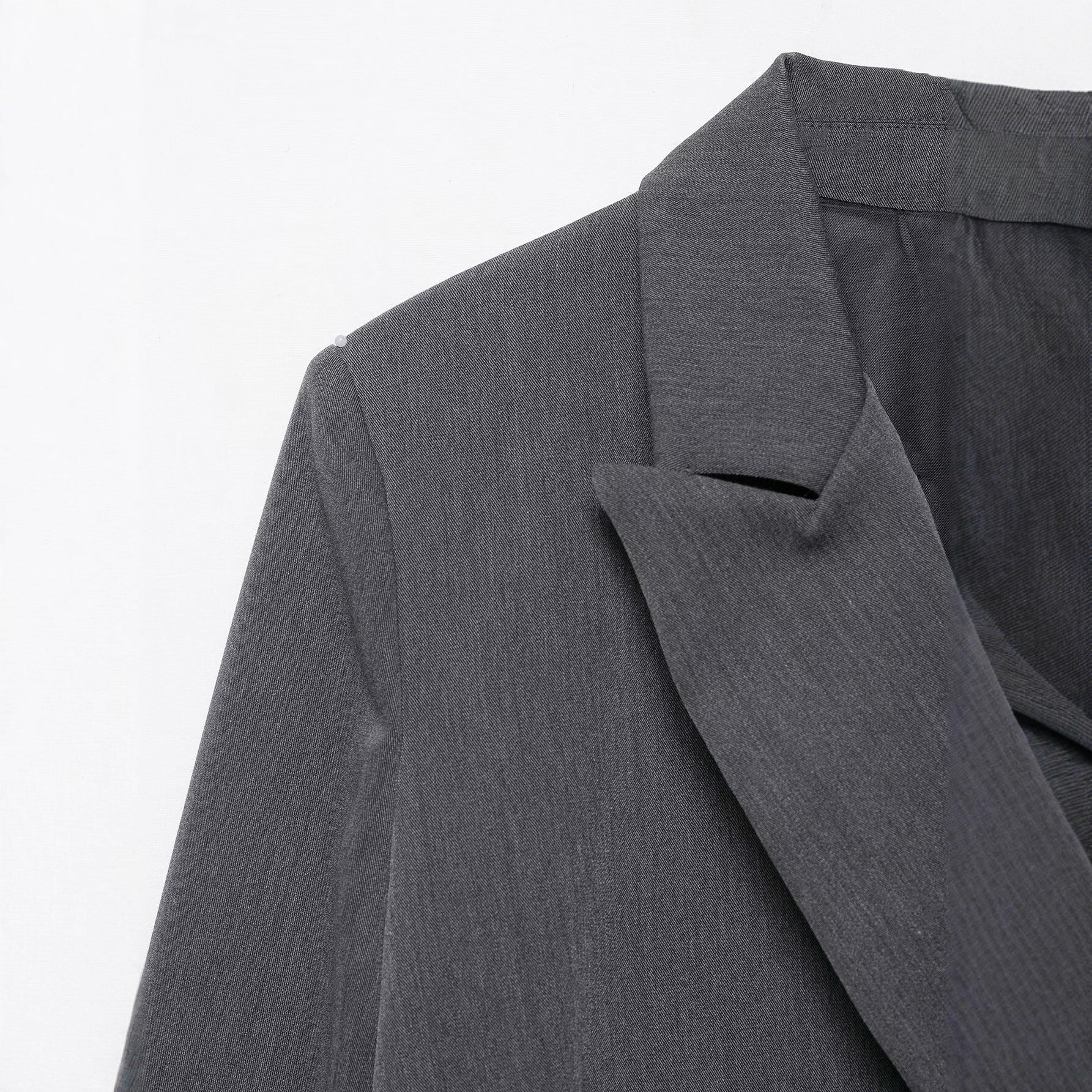 French-style Womens Fashion Versatile Double-breasted Blazer