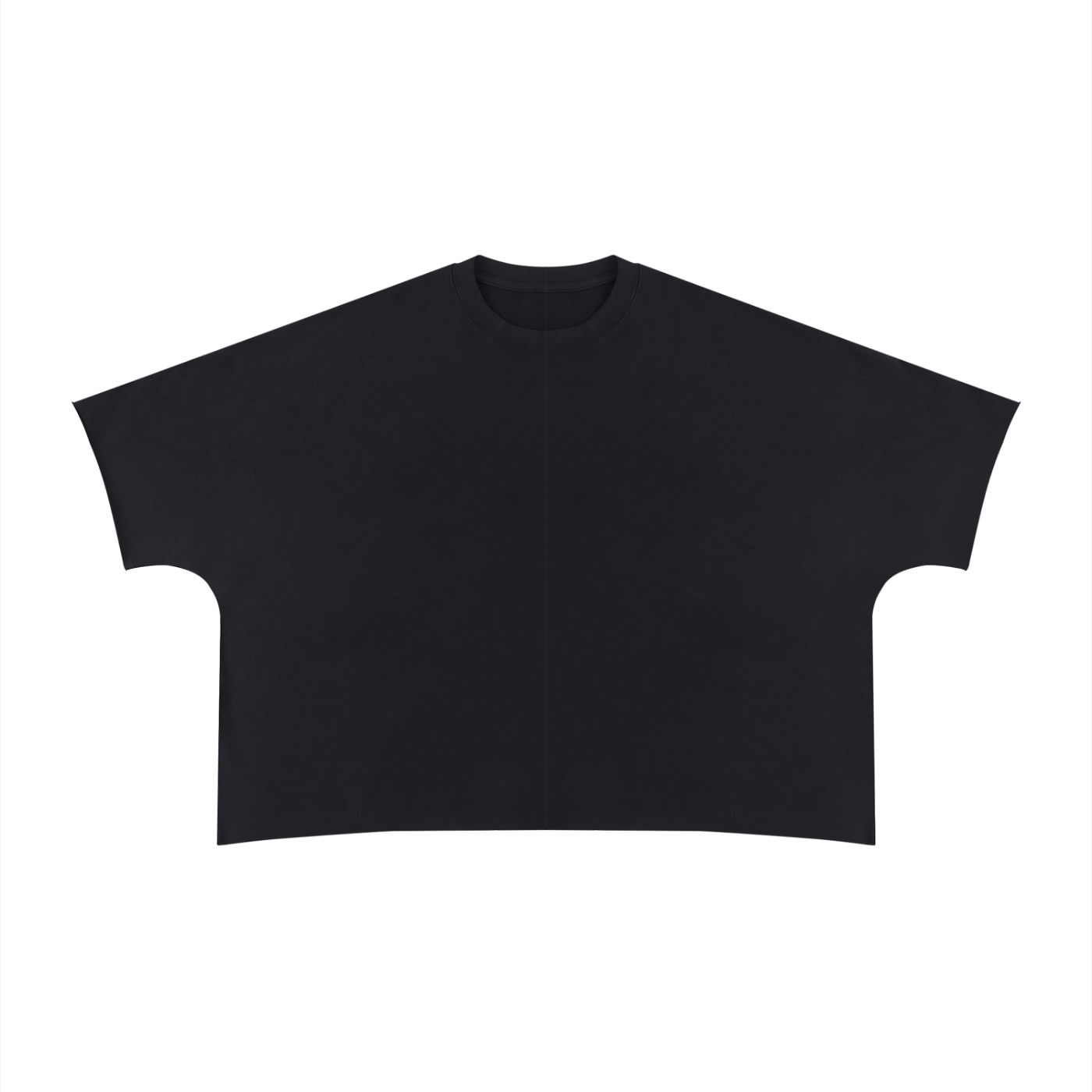 Unisex Heavyweight Boxy Raw Edge T-Shirt – Premium Oversized Streetwear Tee