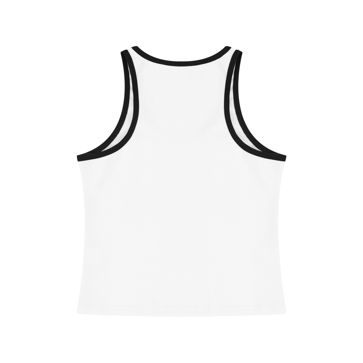 Women's Color Block Cropped Tank Top – Athletic Sleeveless Activewear Top