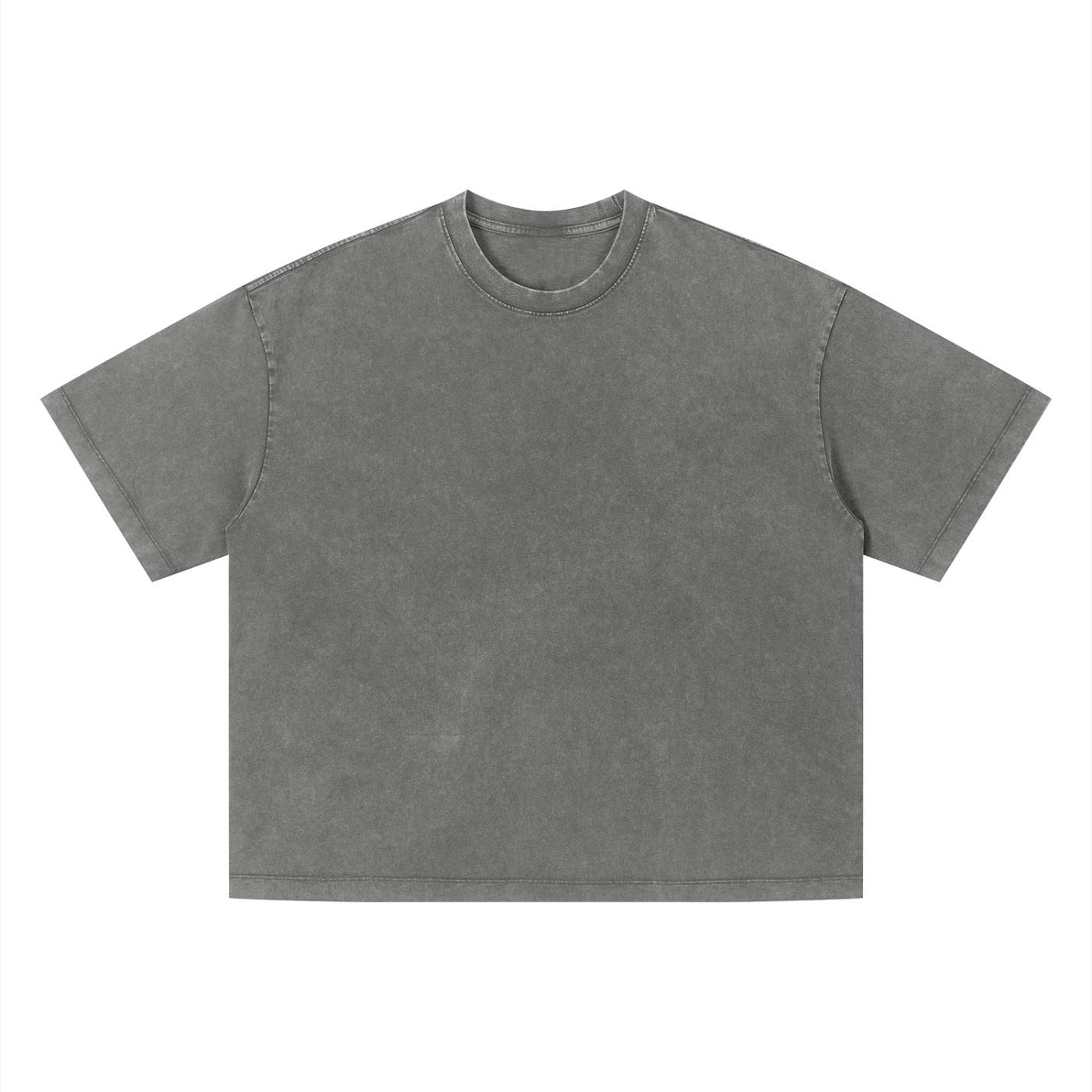 Unisex Vintage Wash Boxy T-Shirt – Oversized Heavyweight Faded Streetwear Tee