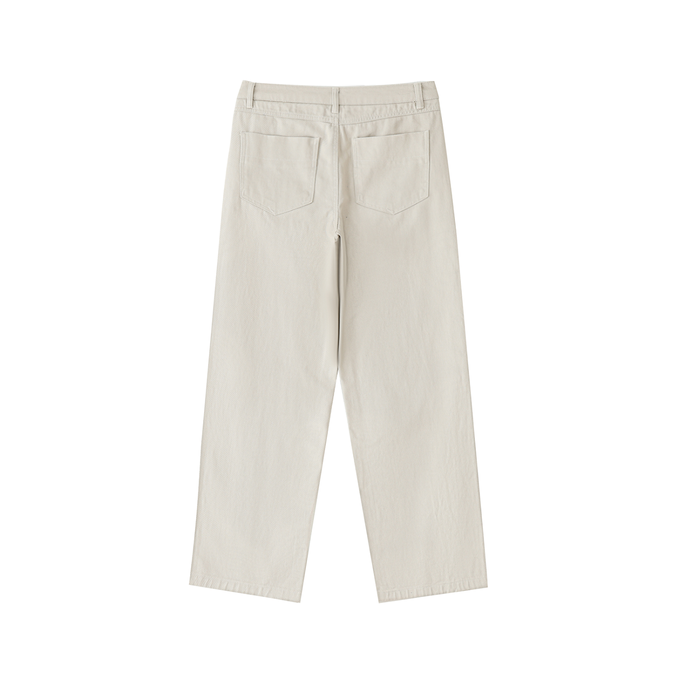 Heavyweight Cotton Straight-Fit Trousers