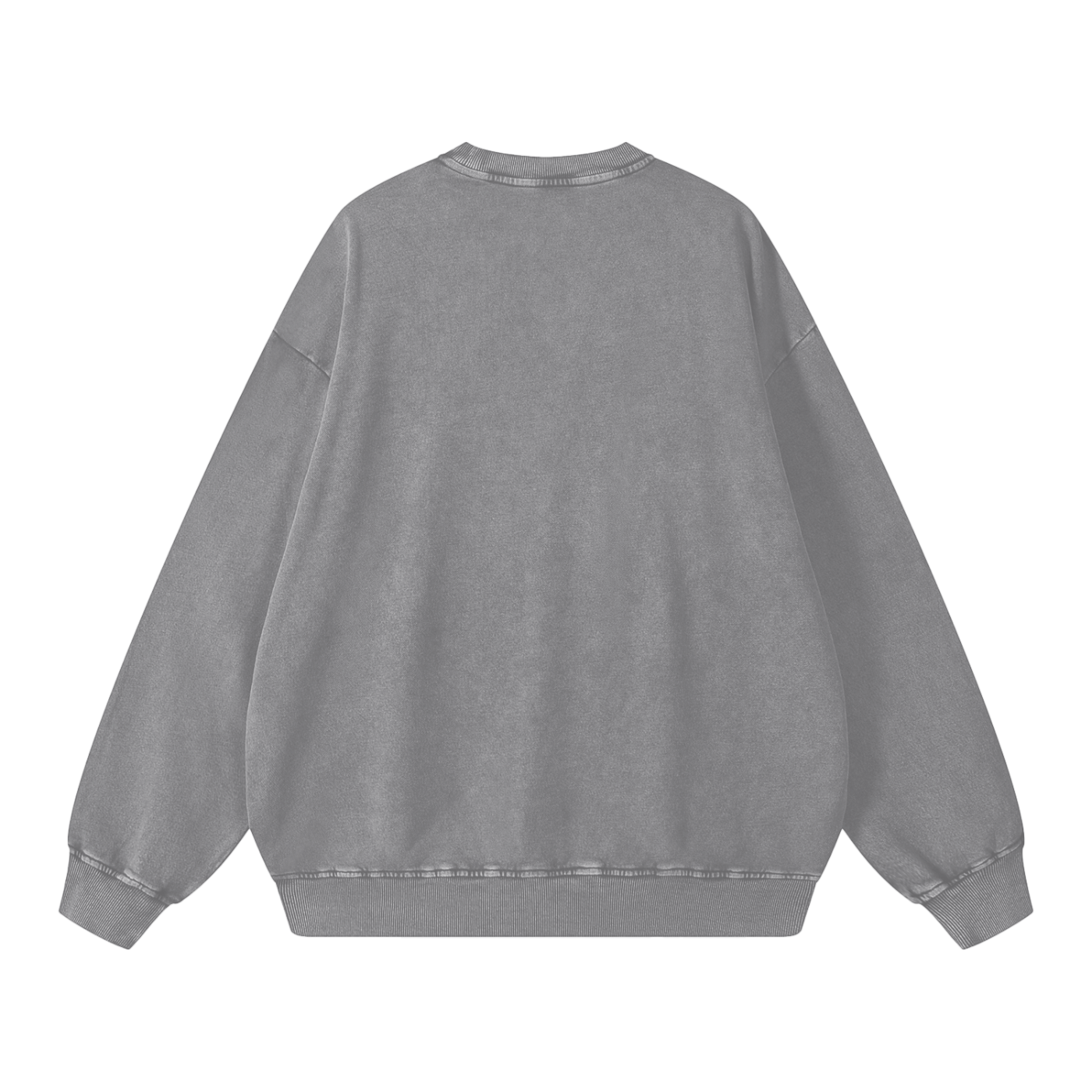Snow Washed Oversized Sweatshirt – Premium Unisex Heavyweight Streetwear Pullover