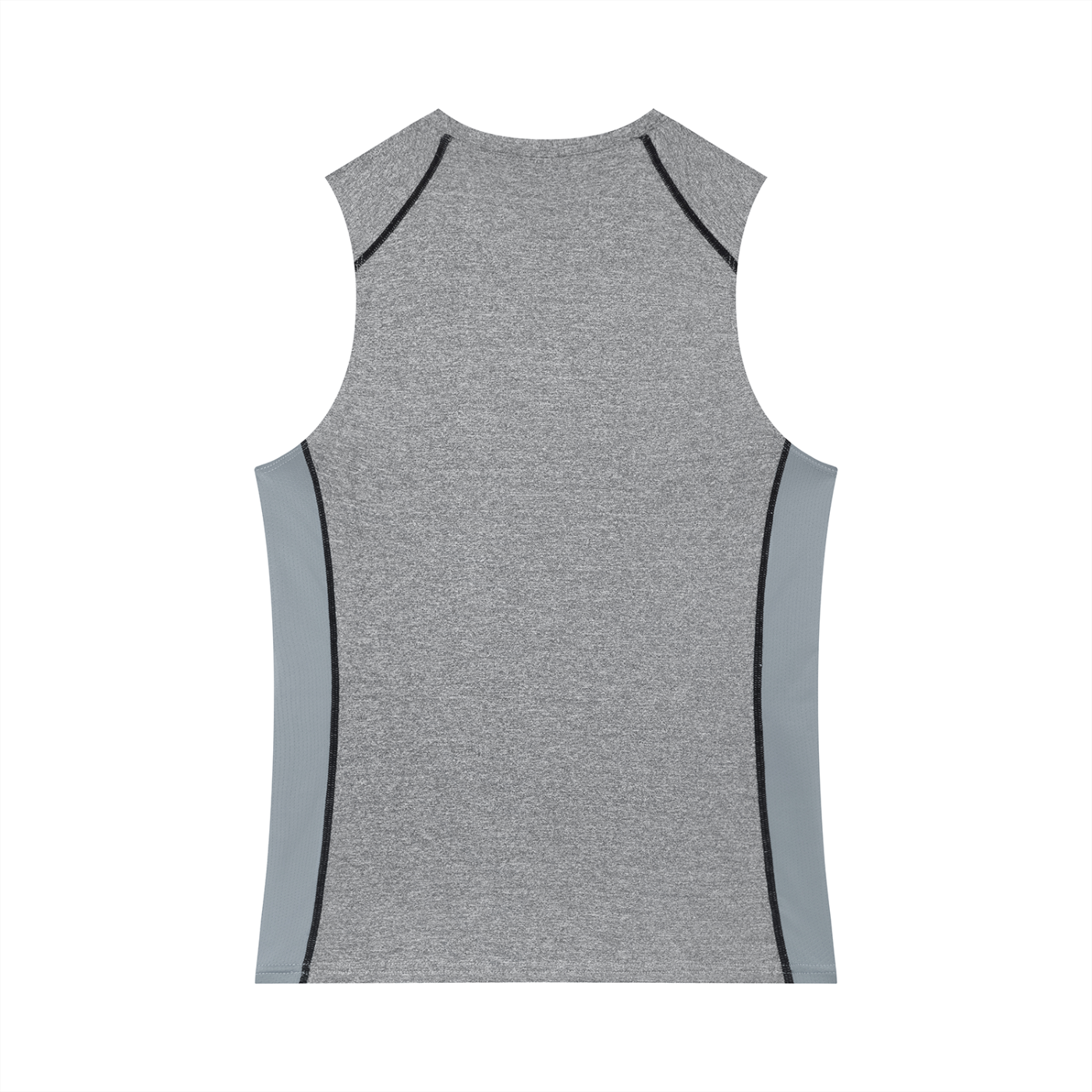 Men's Slim Fit Topstitch Tank Top – Premium Athletic Sleeveless Shirt