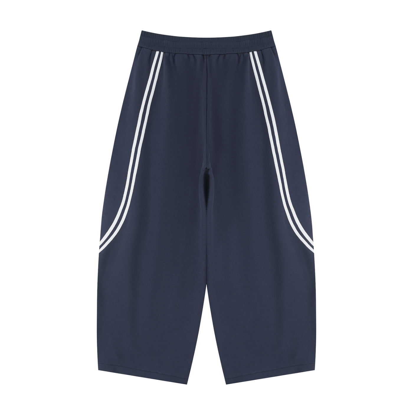 Unisex Wide Leg Piping Sweatpants – Oversized Relaxed Fit Streetwear Joggers