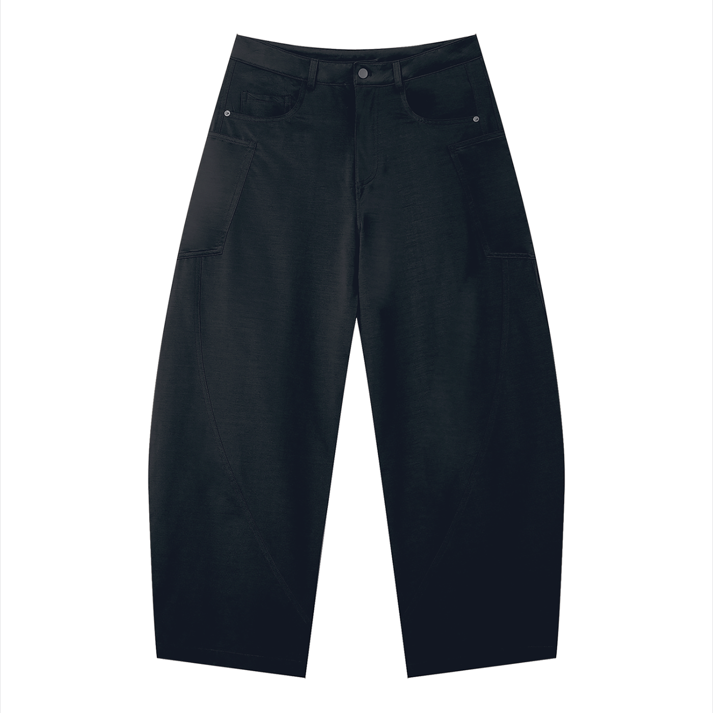 Men's Barrel Leg Pants – Relaxed Fit Premium Casual Trousers