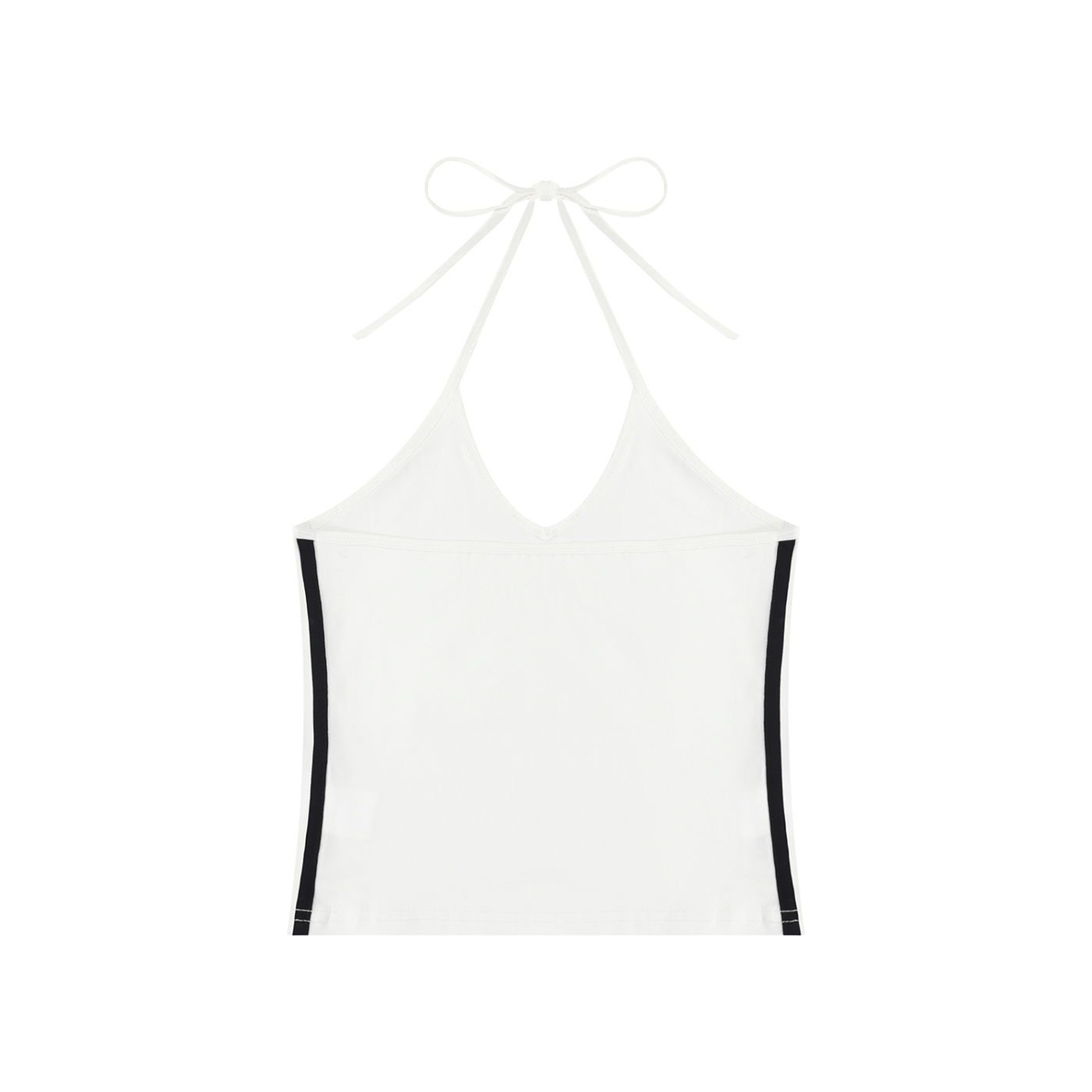 Women's Color Block Halter Crop Tank Top – Sleeveless Summer Essential