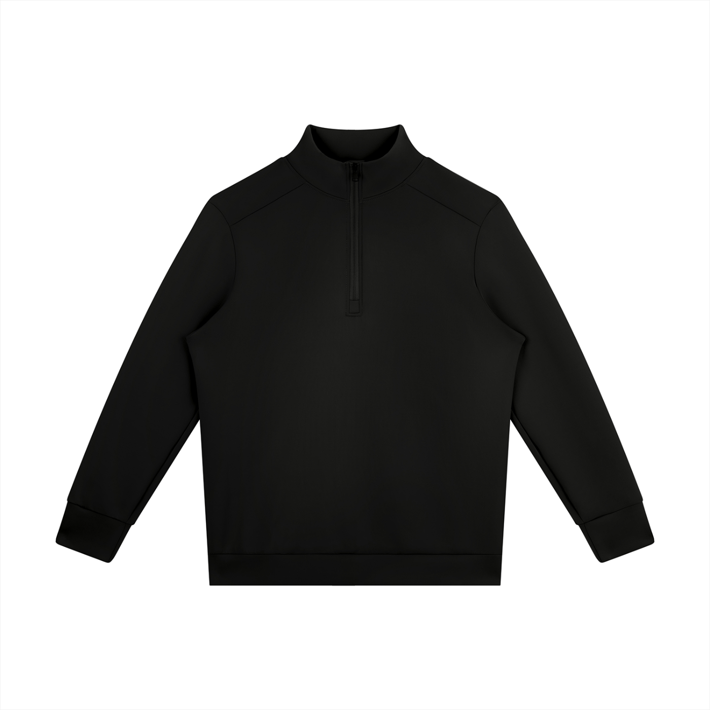 Men's Quarter Zip Sweatshirt – Premium Mock Neck Pullover