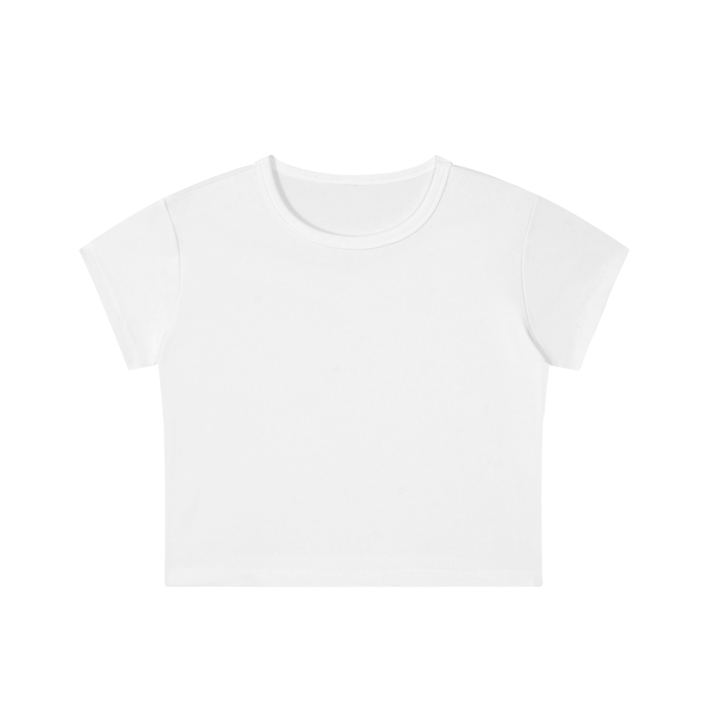 Women's Snow Washed Crop Top – Vintage Oversized Streetwear Tee