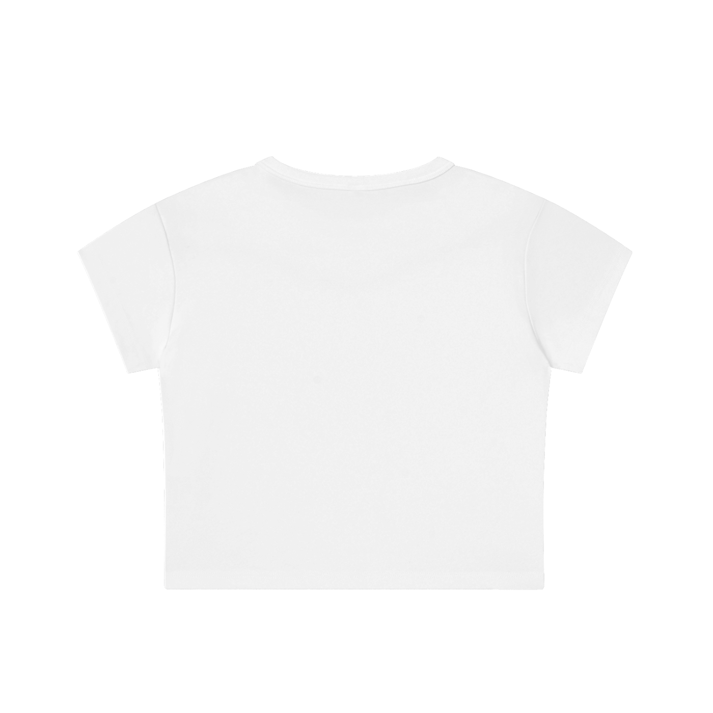 Women's Snow Washed Crop Top – Vintage Oversized Streetwear Tee