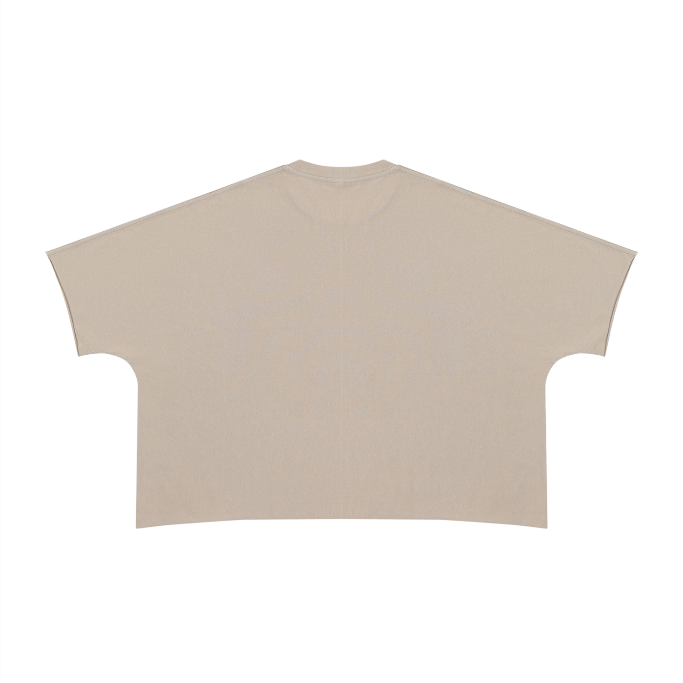 Unisex Heavyweight Boxy Raw Edge T-Shirt – Premium Oversized Streetwear Tee