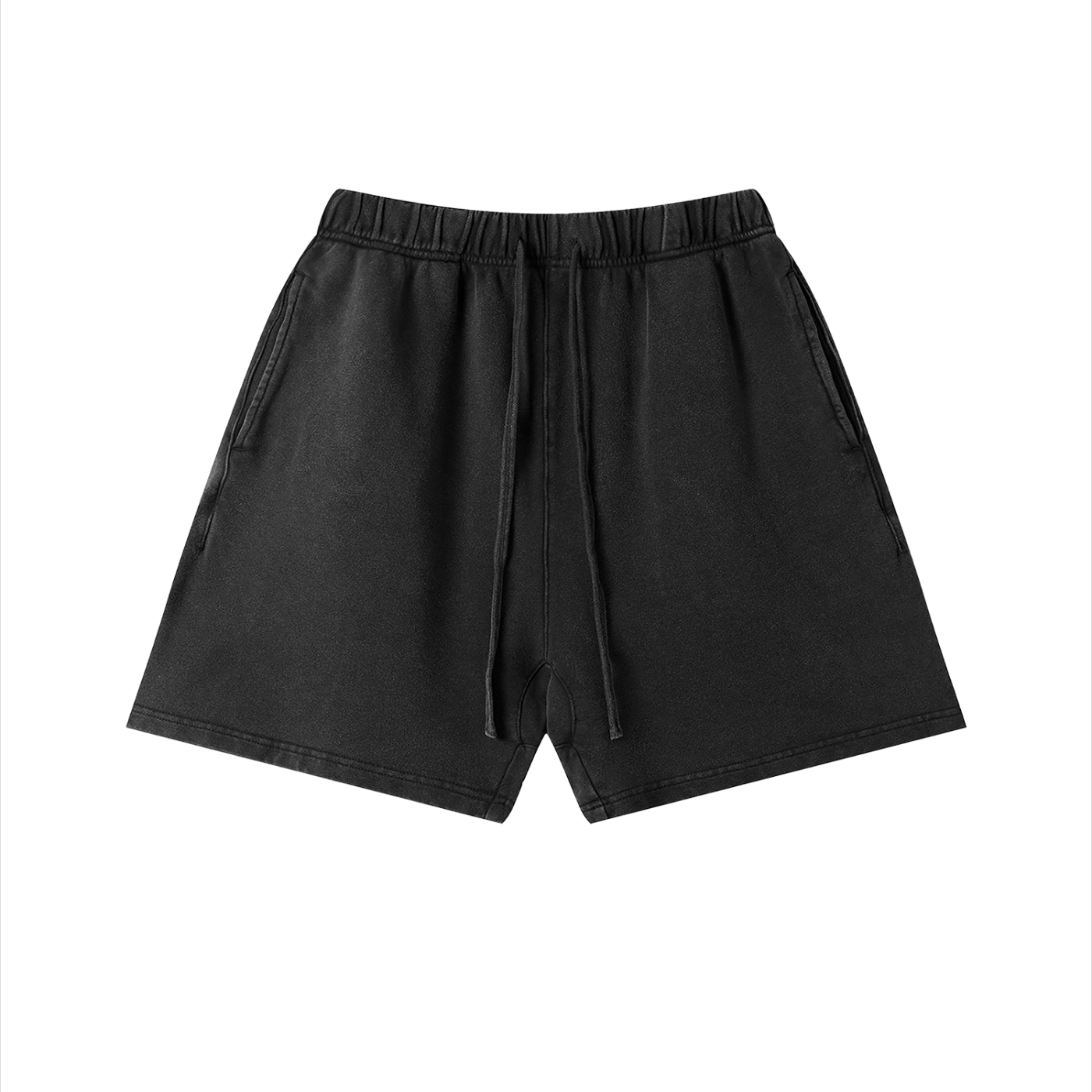 Unisex Vintage Wash Cotton Shorts – Relaxed Fit Streetwear Shorts